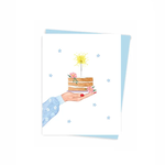 Mini carte - Gâteau de fête