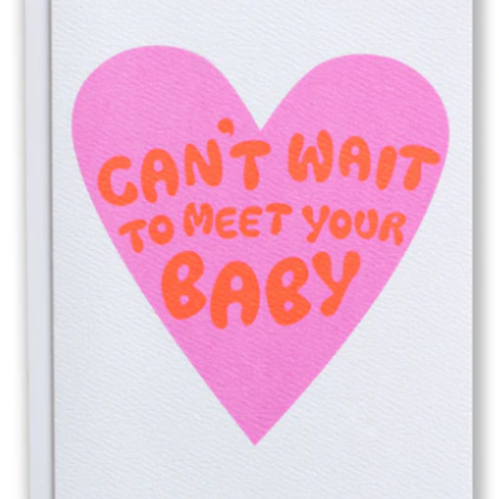 Carte de souhaits - Can't Wait Baby