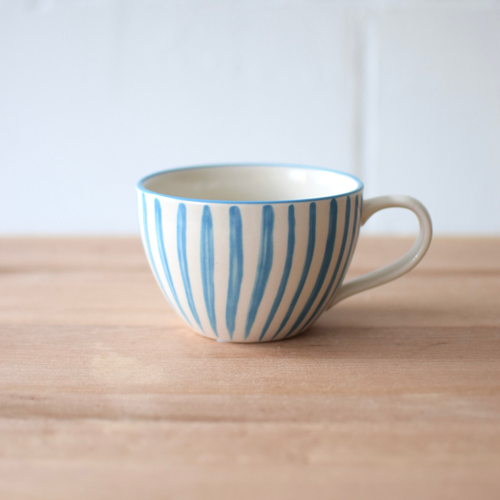 Tasse rayures Cabana Bleue