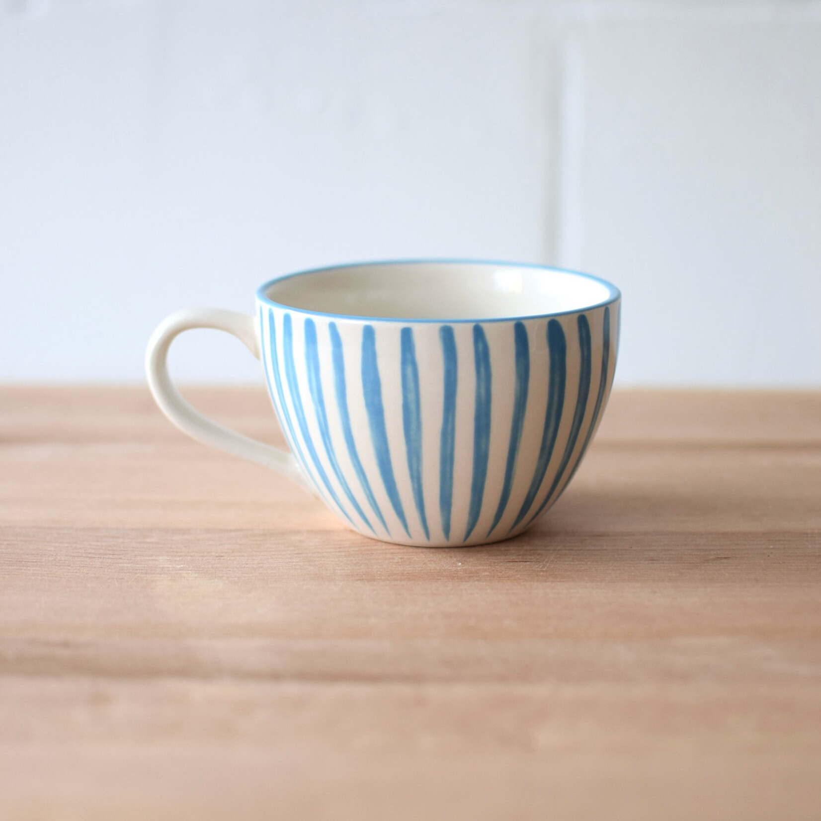 Tasse rayures Cabana Bleue