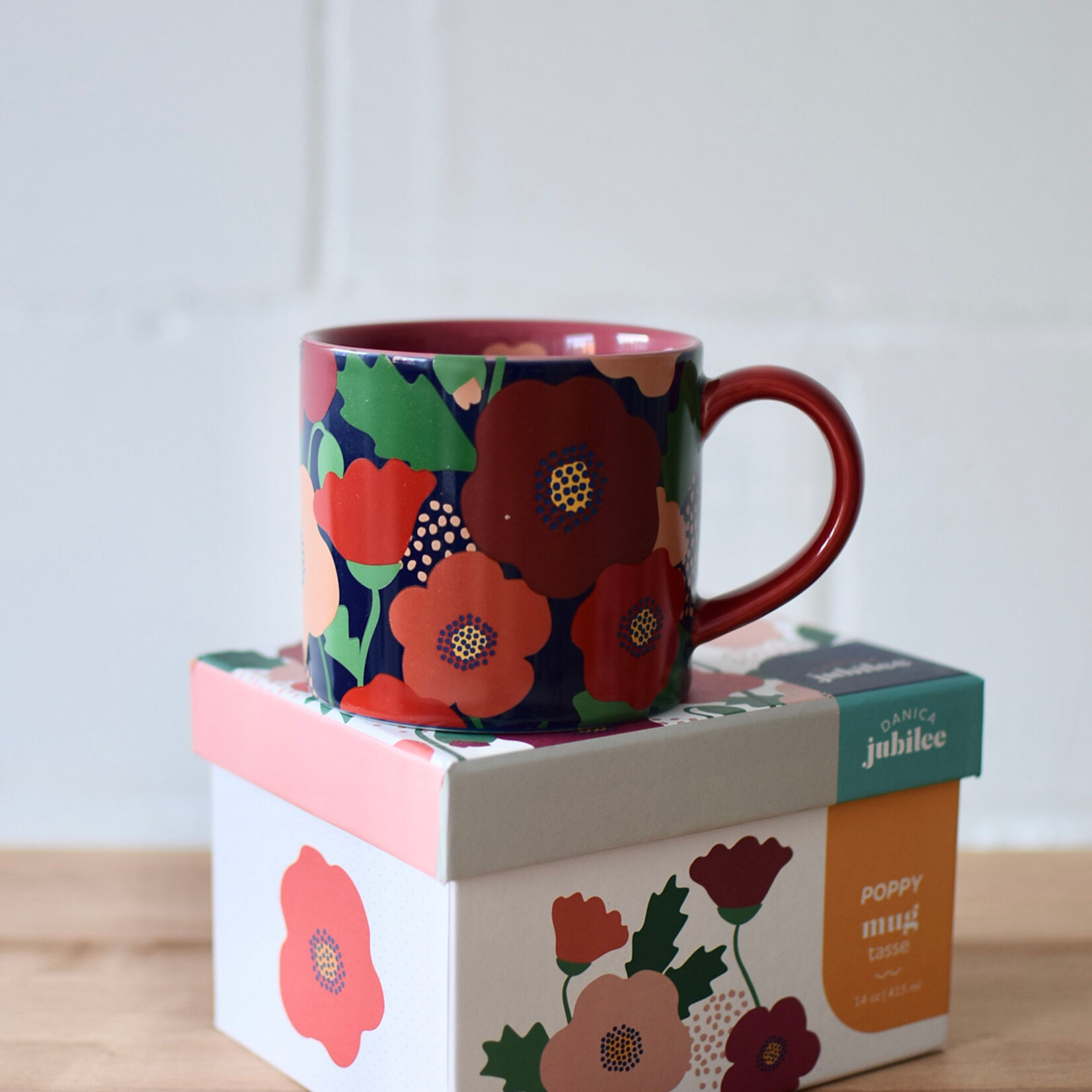 Mug in a box - Poppy