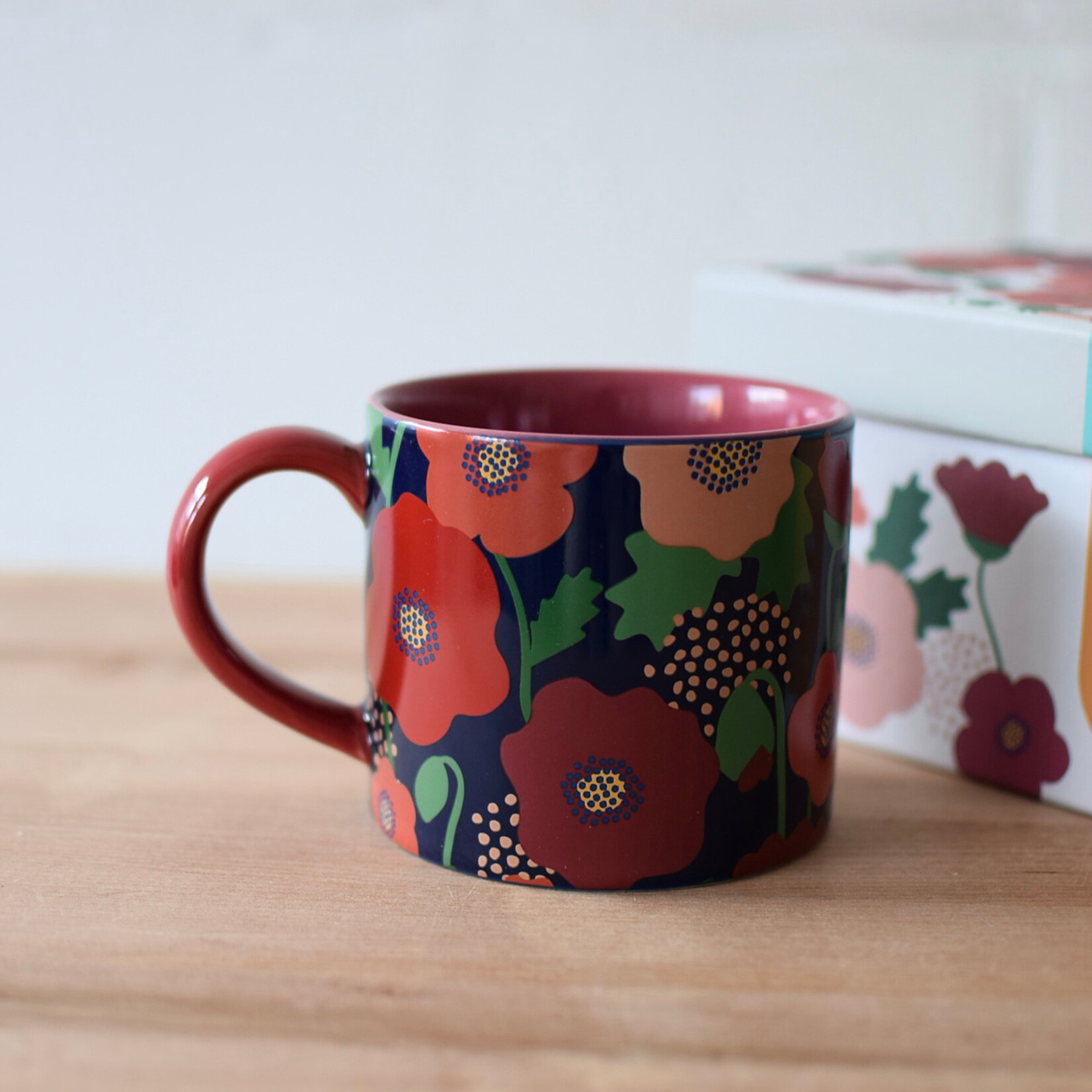 Mug in a box - Poppy