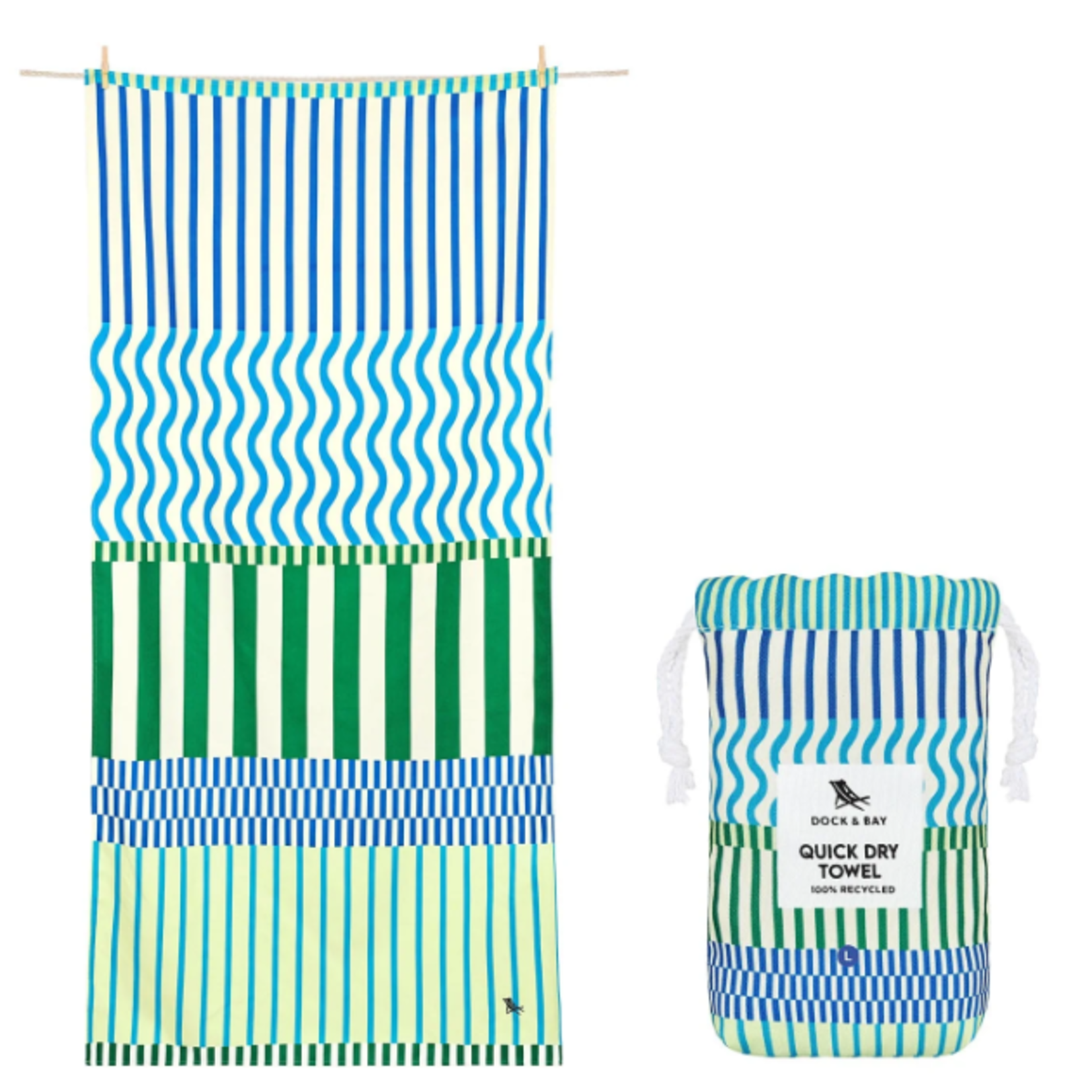 Serviette à séchage rapide - Blueberry Spritz