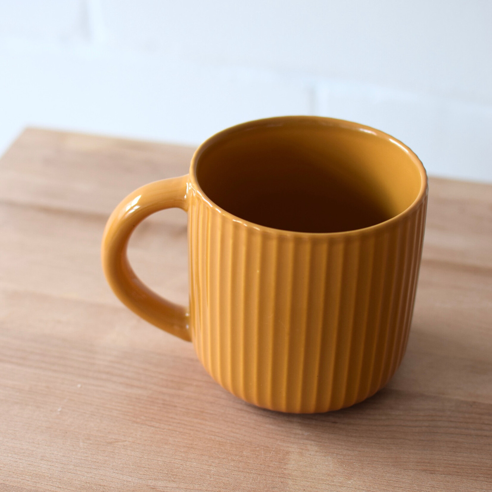 Mug strié Safran