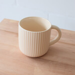 Écru Fluted Mug