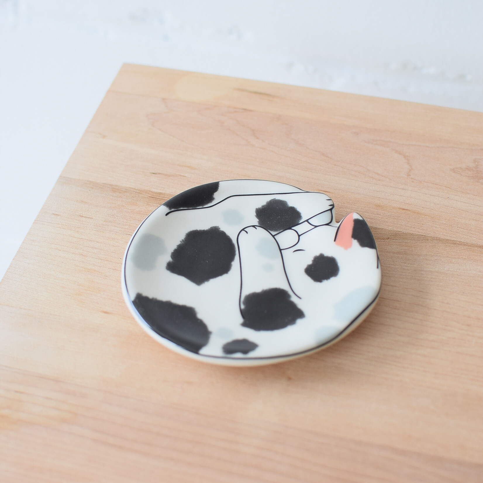 Meow Furever Spotted plate