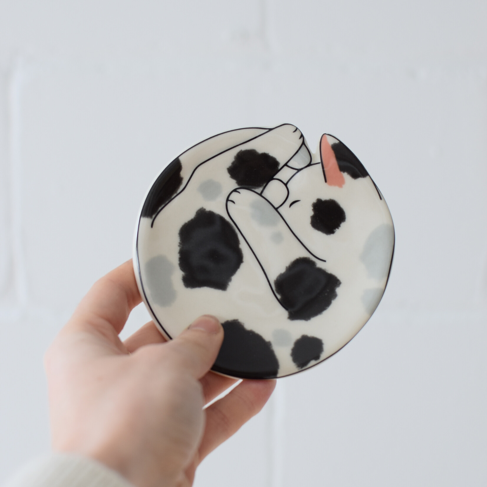 Meow Furever Spotted plate