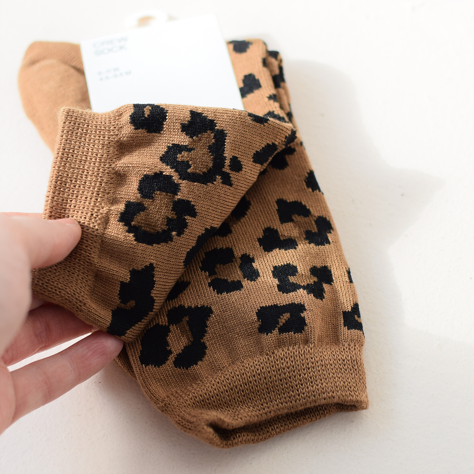 Leopard socks