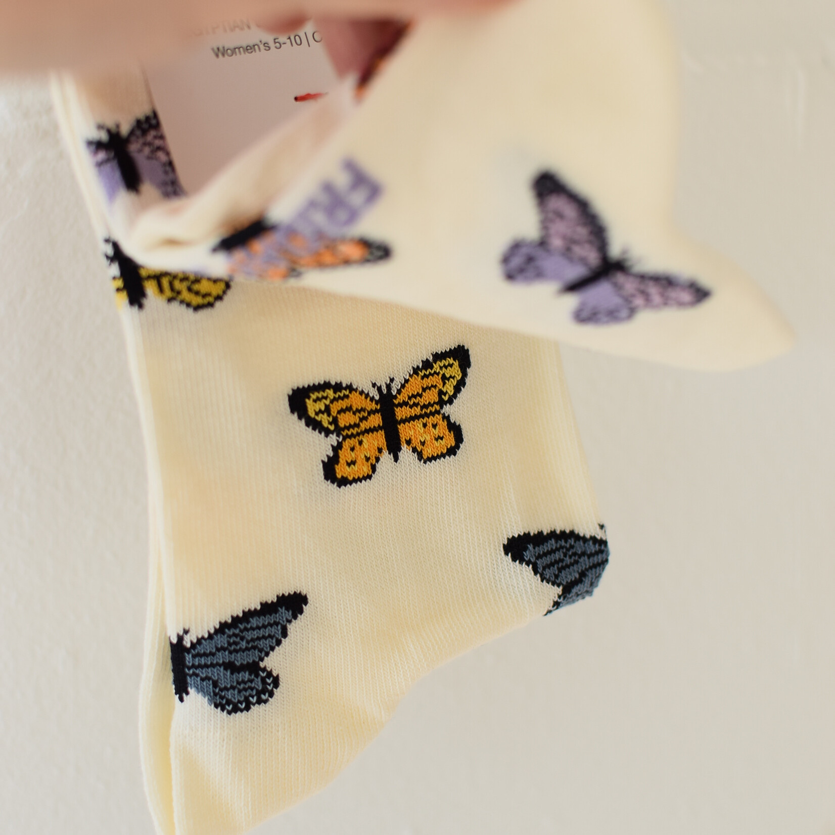 Women's socks 5-10 Butterflies