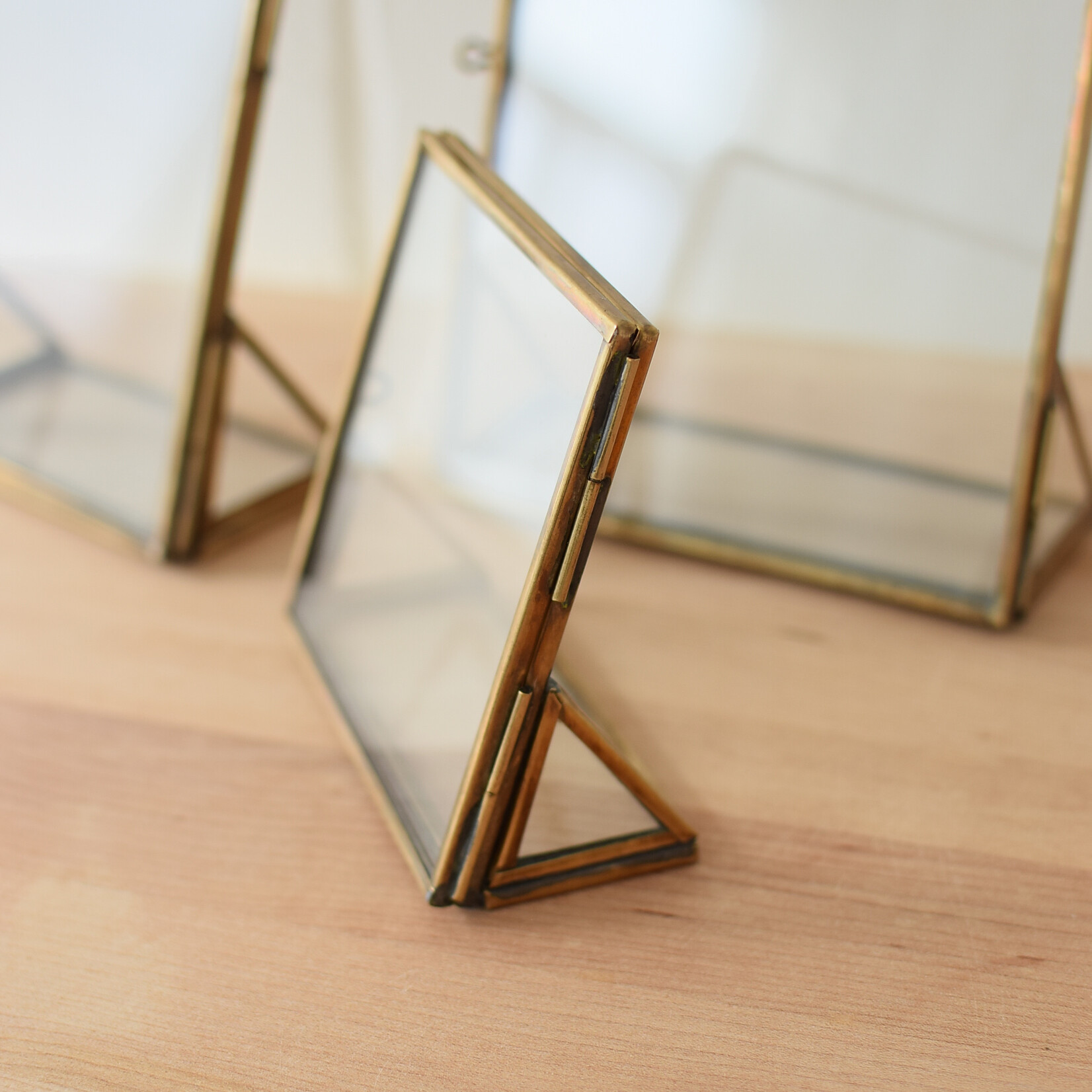 Brass photo frame