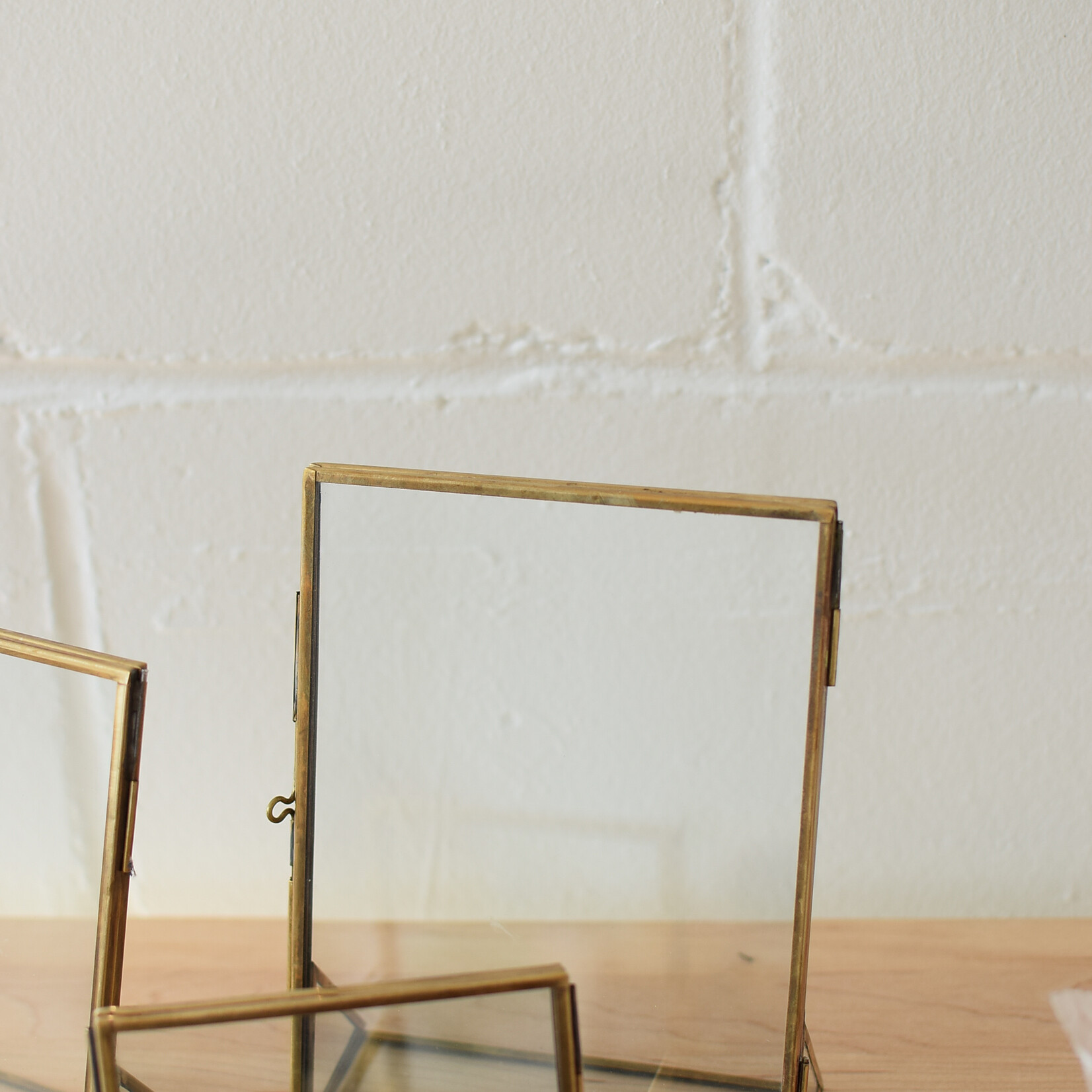 Brass photo frame