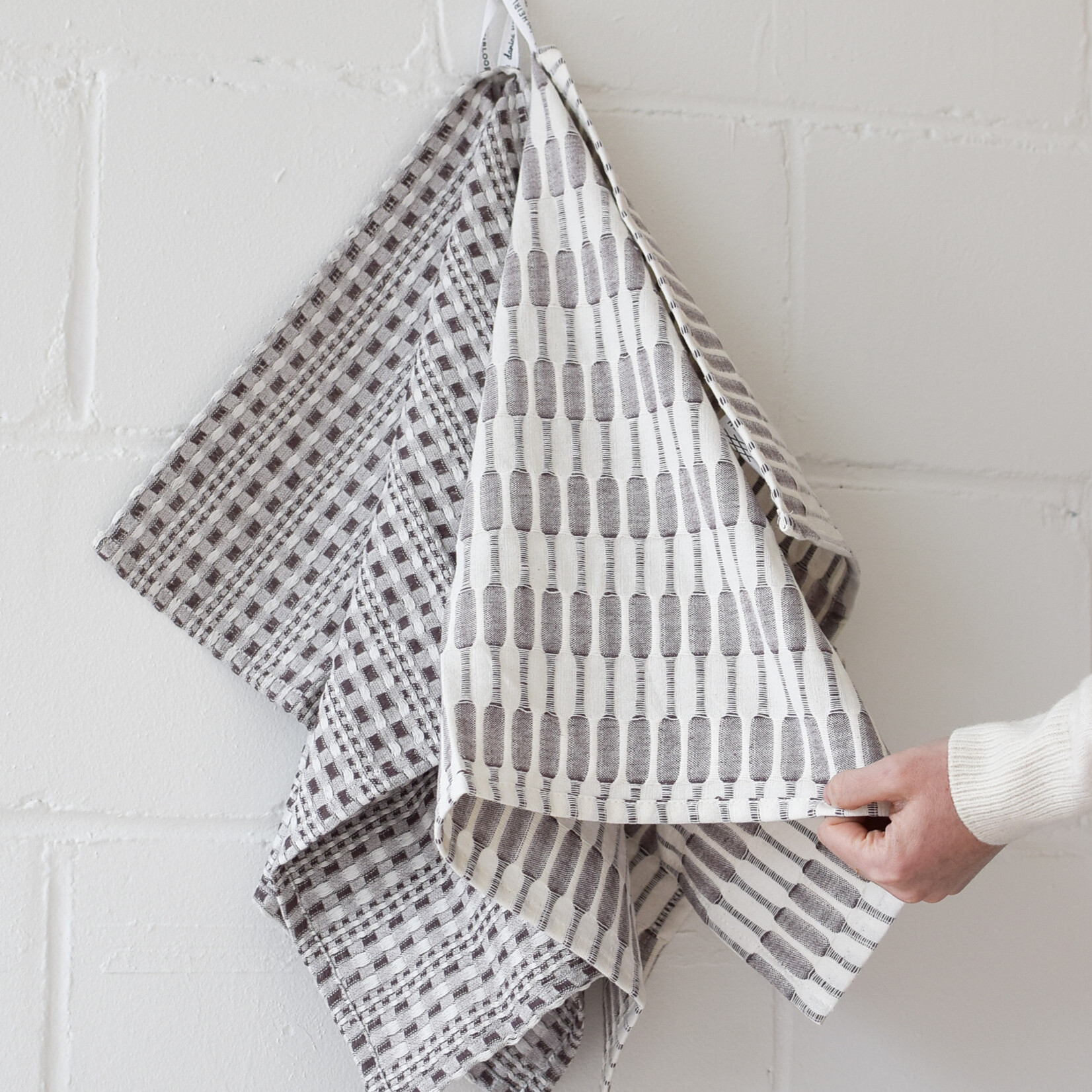 Duo dishcloths - Abode Ash Plum