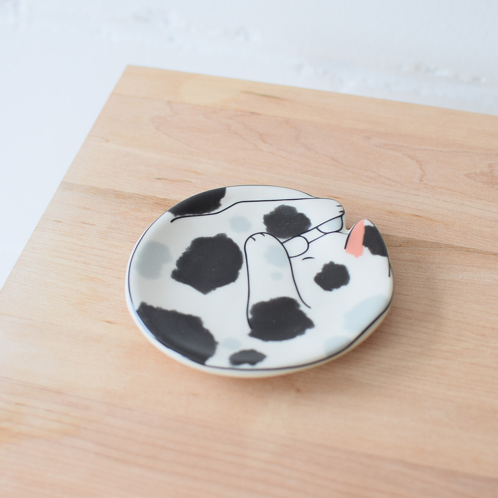 Meow Furever Spotted plate