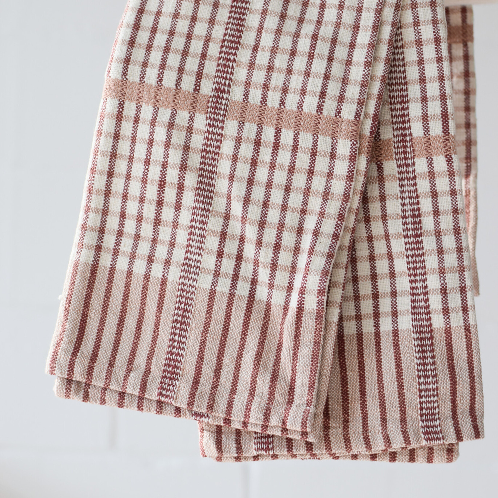 Duo linges Finley Check Bisque