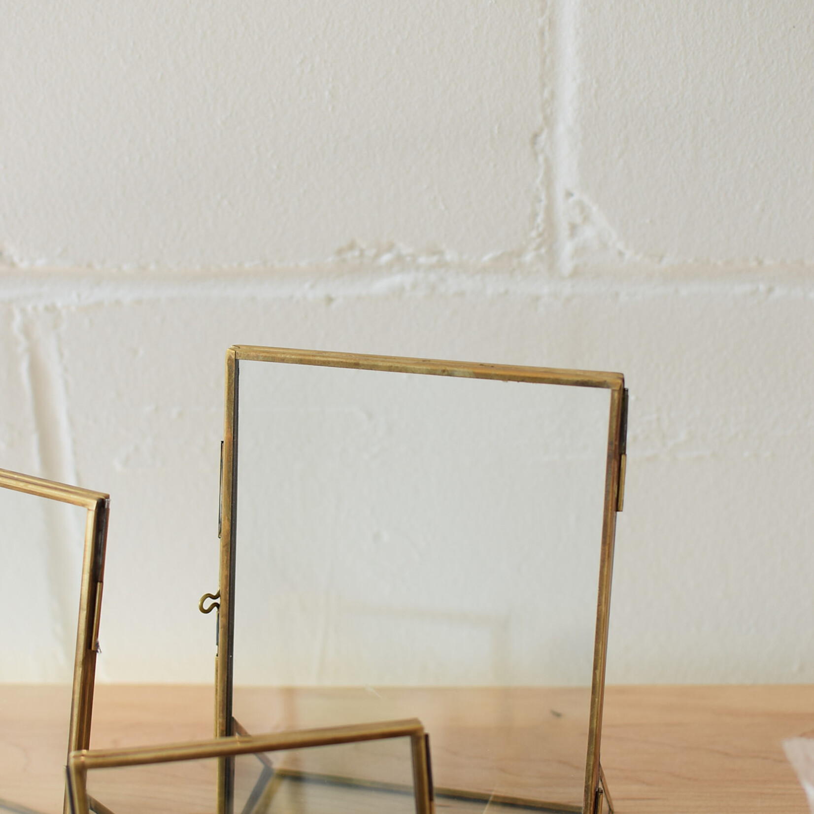 Brass photo frame