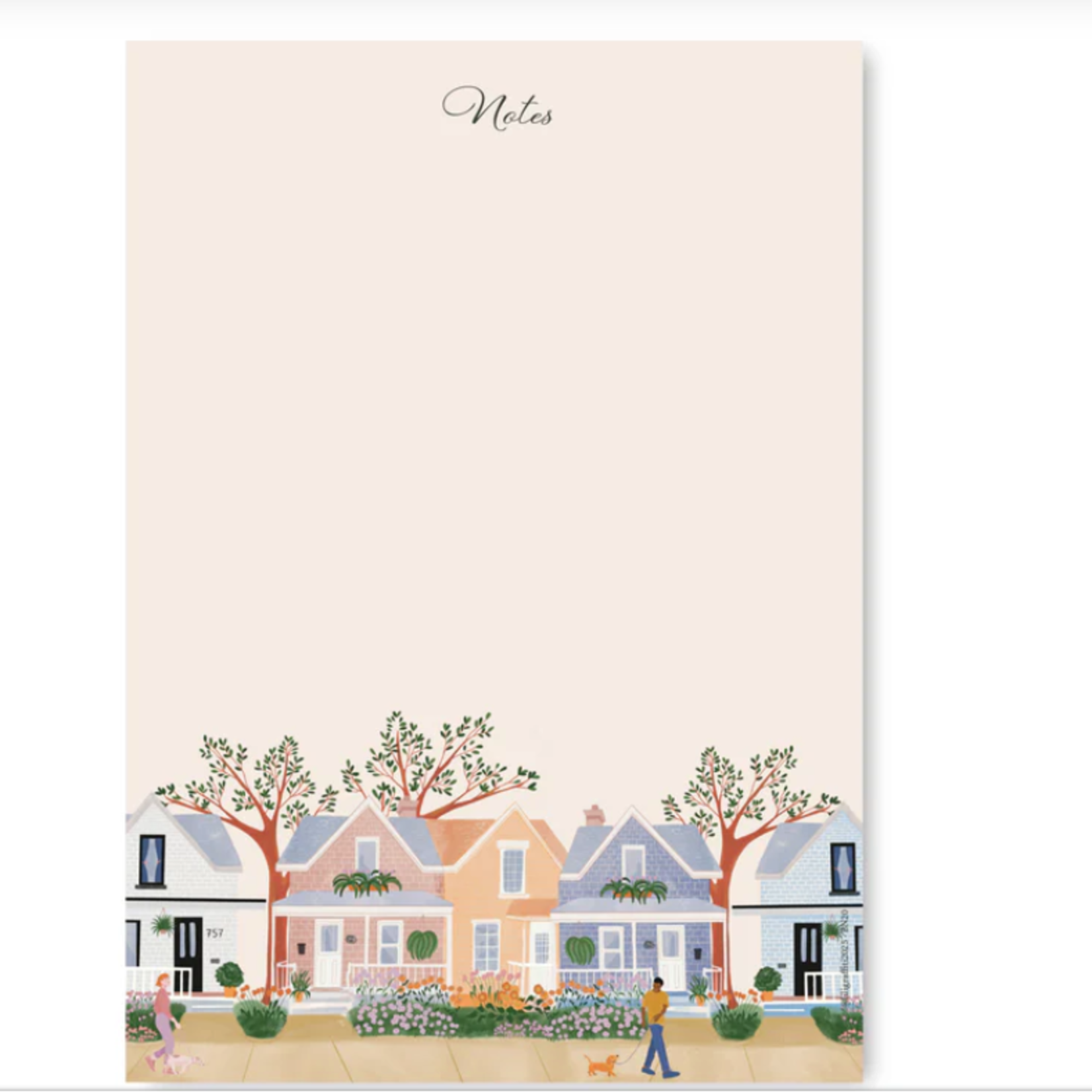 Notepad - Flowering Houses