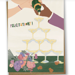 Carte - Félicitations Champagne