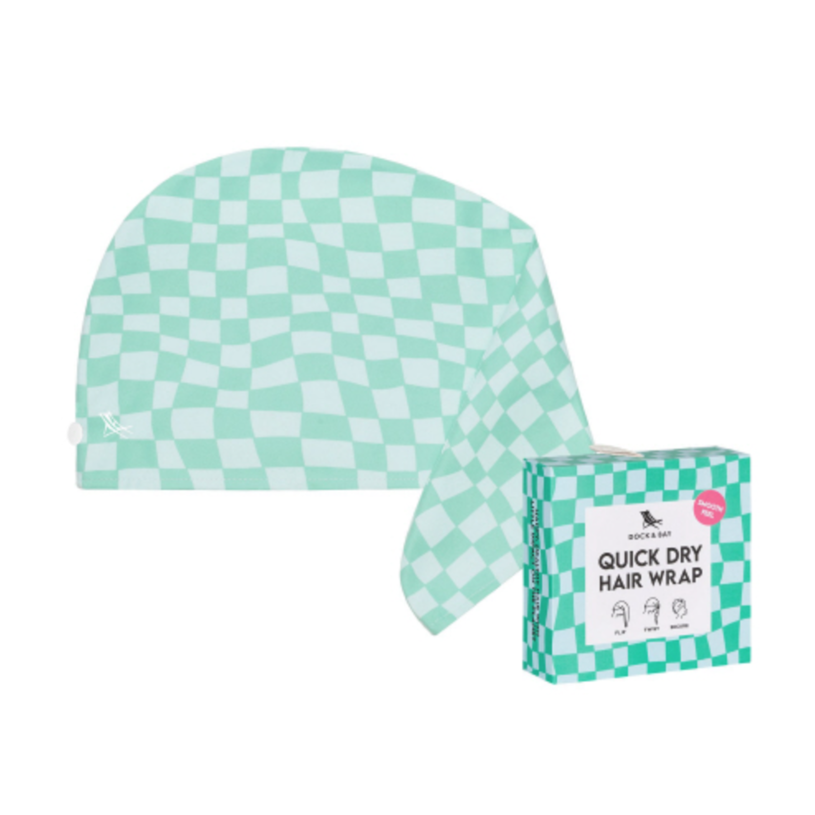 Serviette cheveux - Check Mate