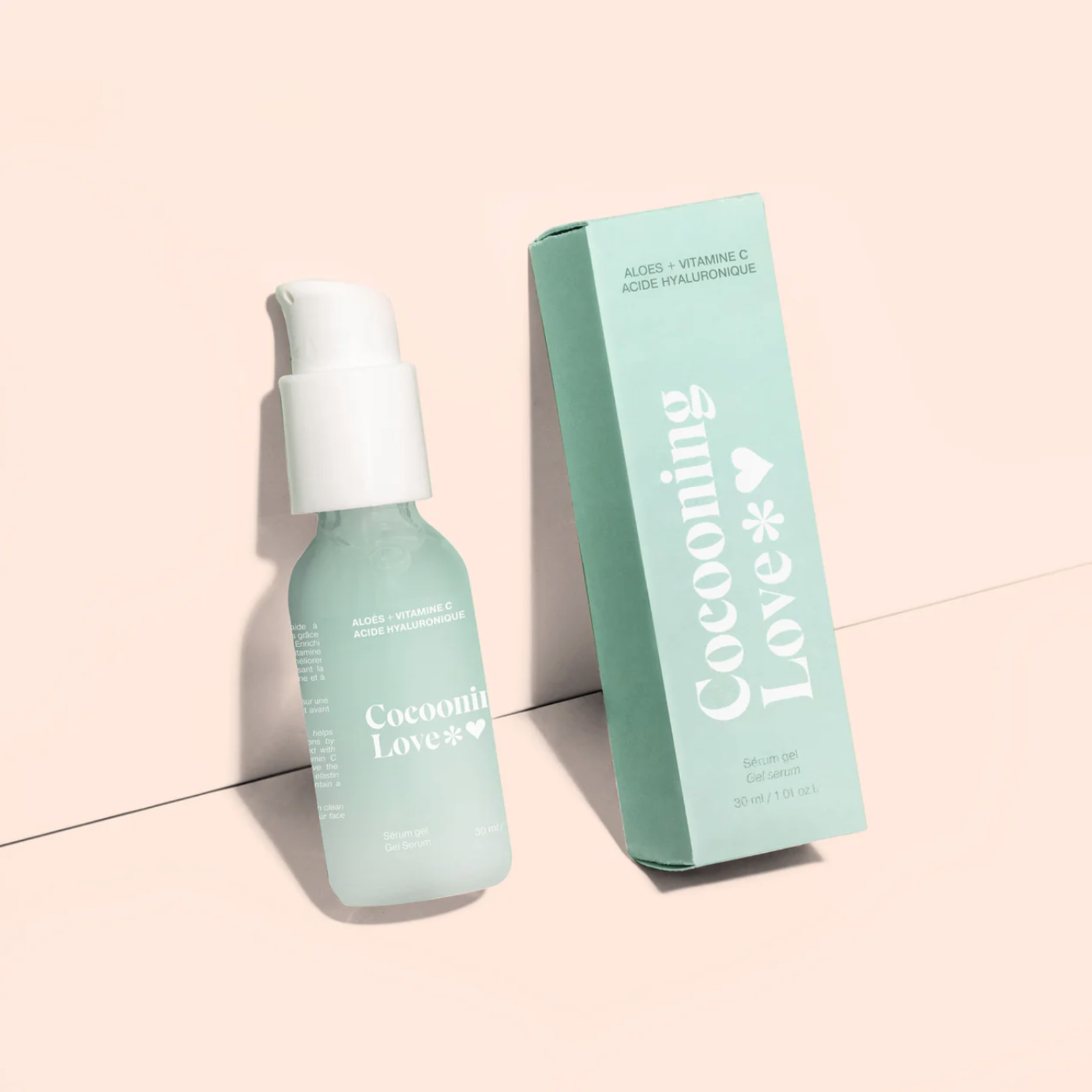 Sérum Gel Aloès-Vitamine C-Acide Hyaluronique