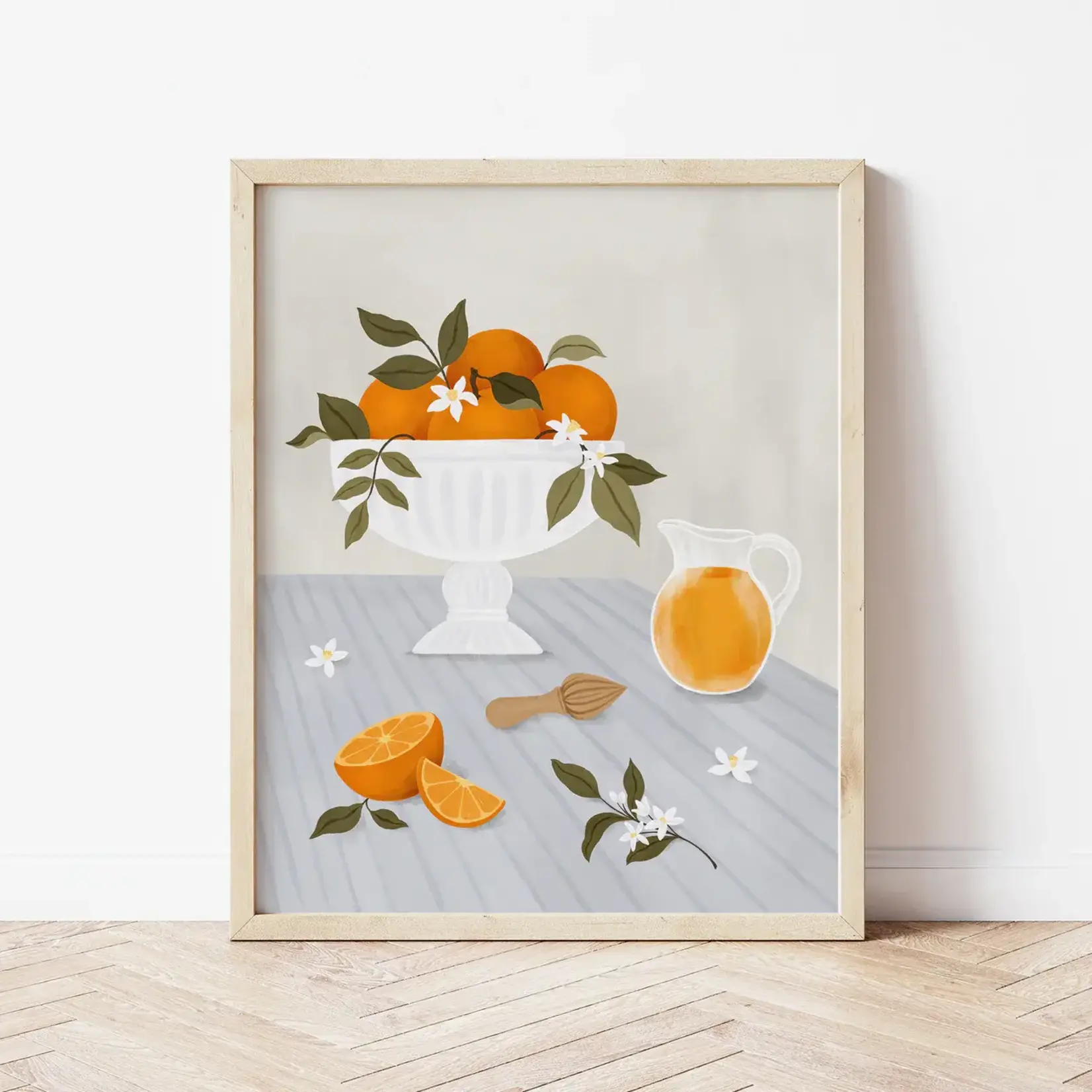 Poster - Squeezed oranges