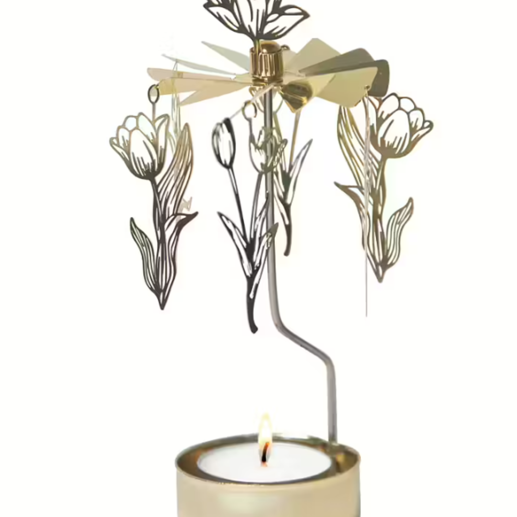 Manège à Bougie Tulipes