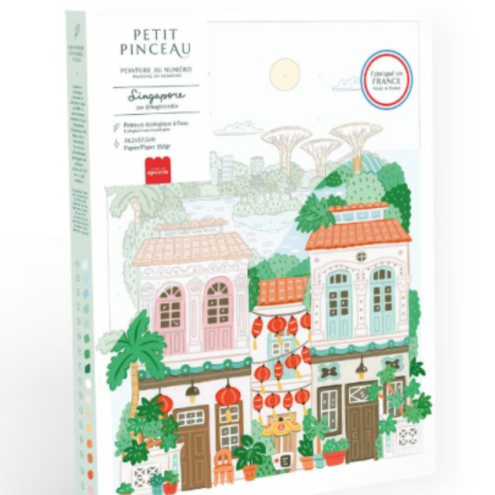 Coffret peinture au numéro - Singapore