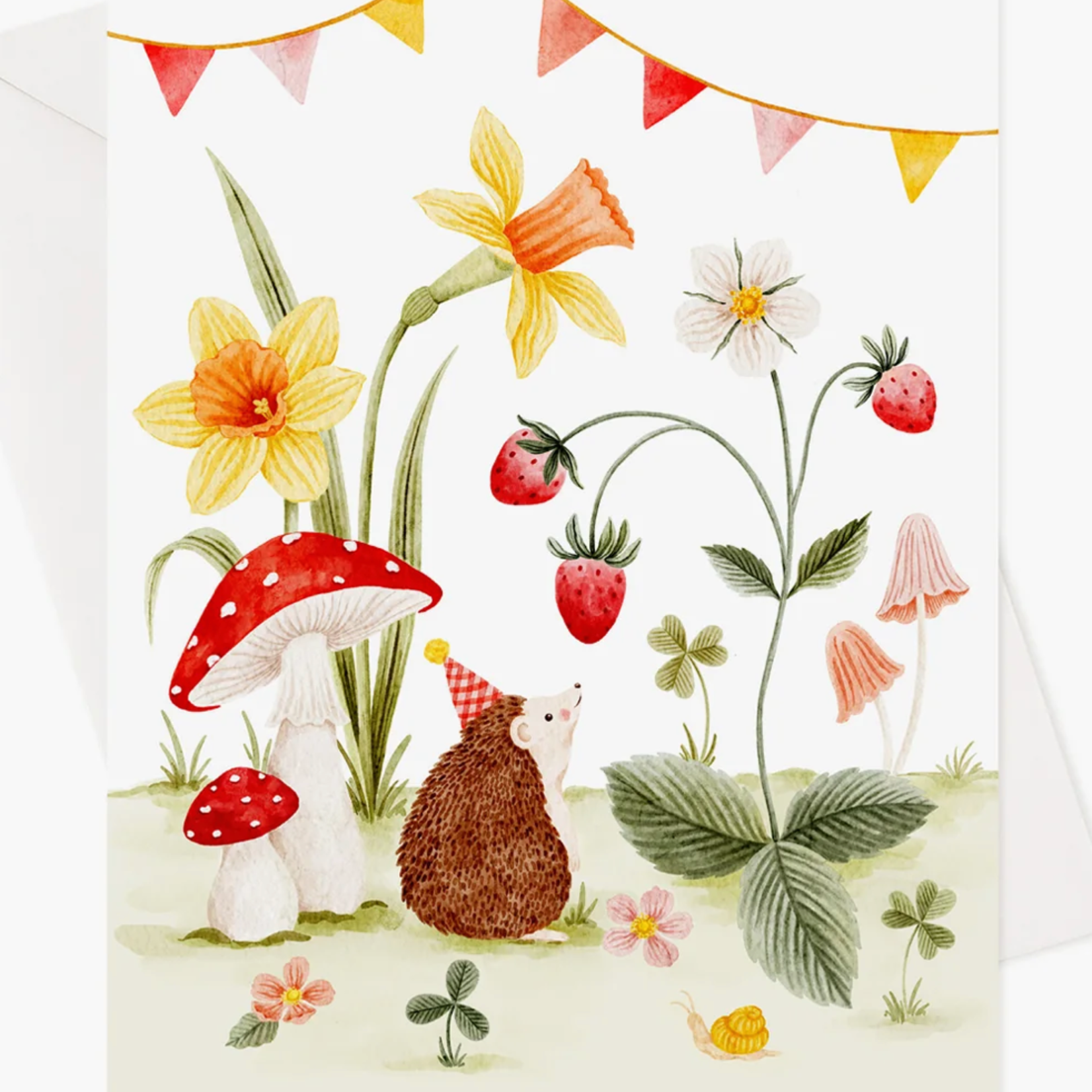 Greeting card - Hedgehog