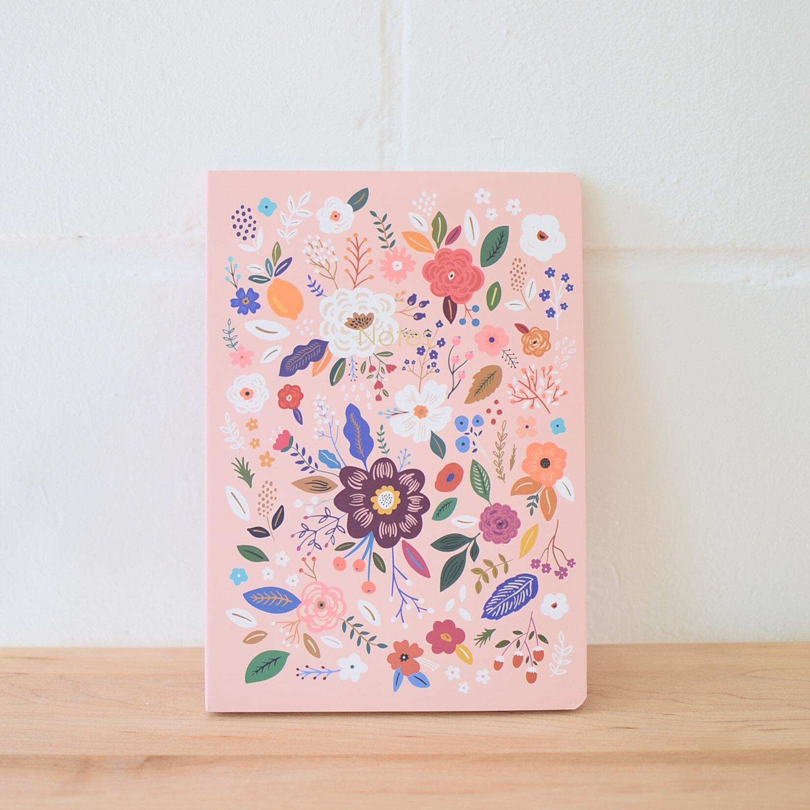 Ruled notebook - Floral
