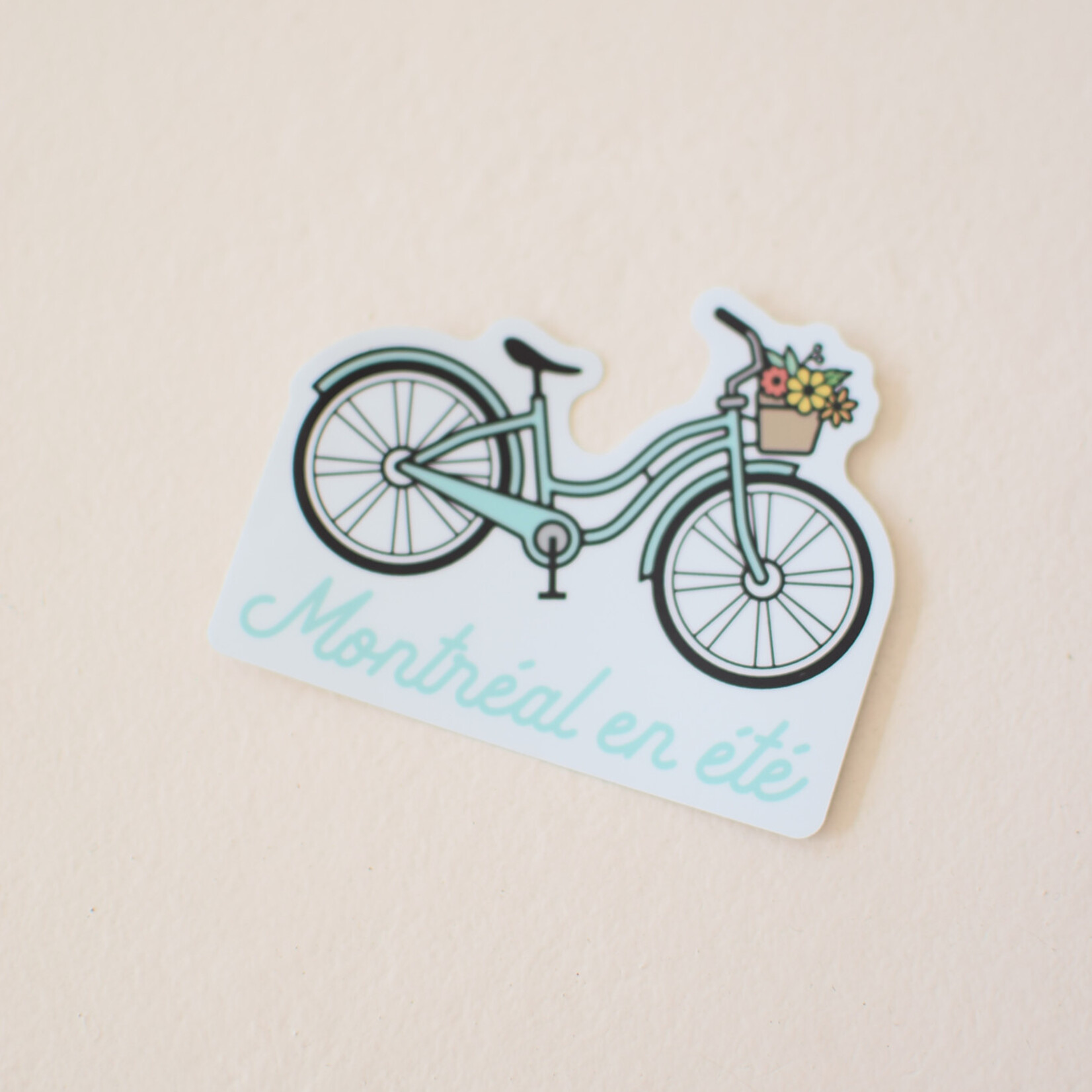 Sticker Enjoy the ride cruiser bike
