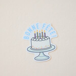 Sticker gâteau "Bonne Fête"