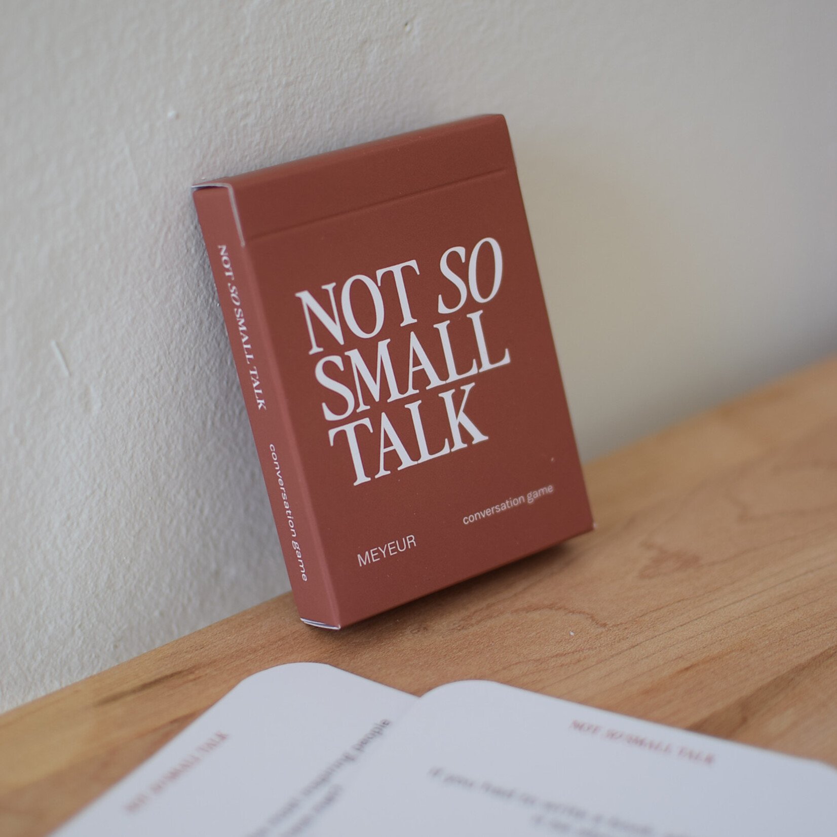 Not so small talk