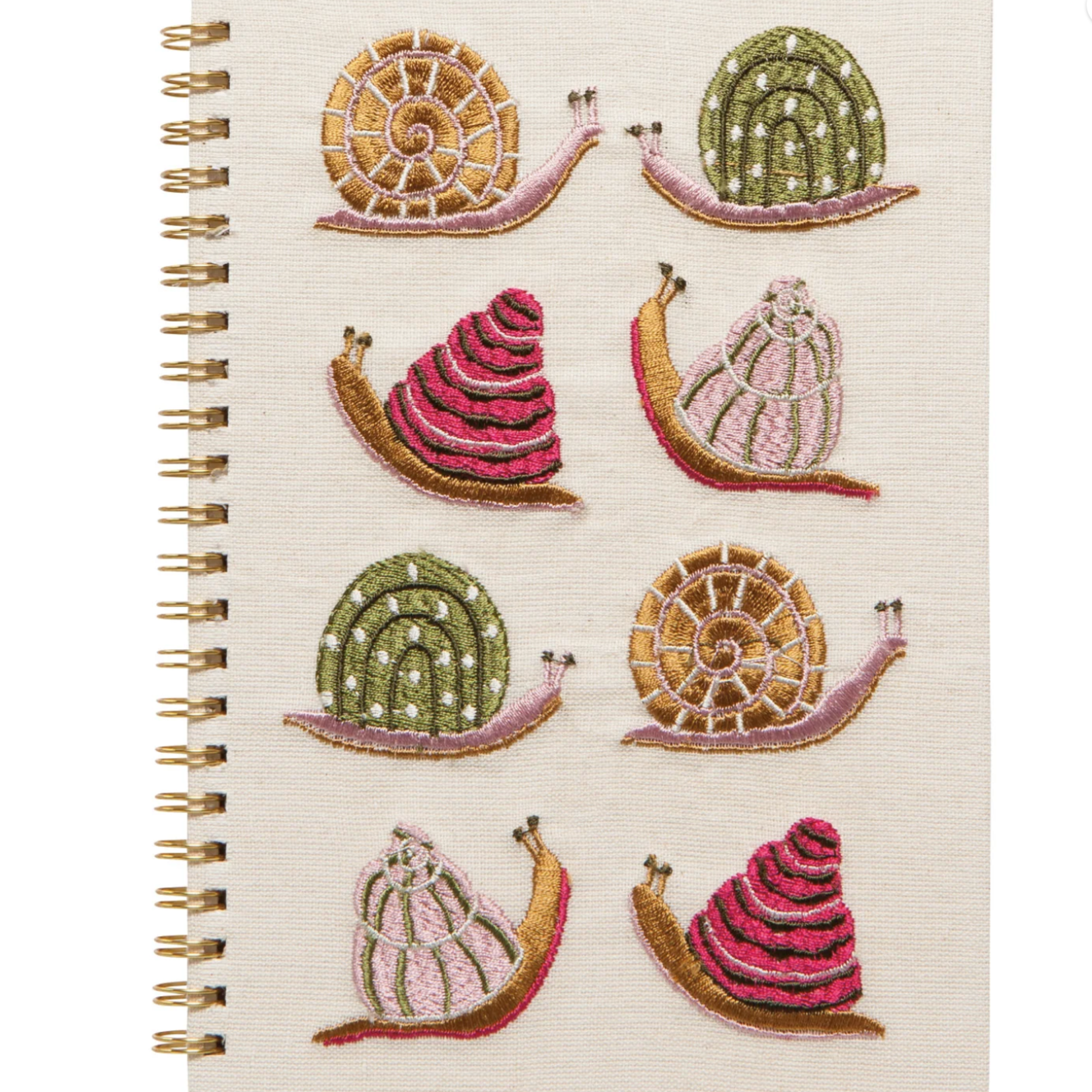 Gardenland embroidered notebook