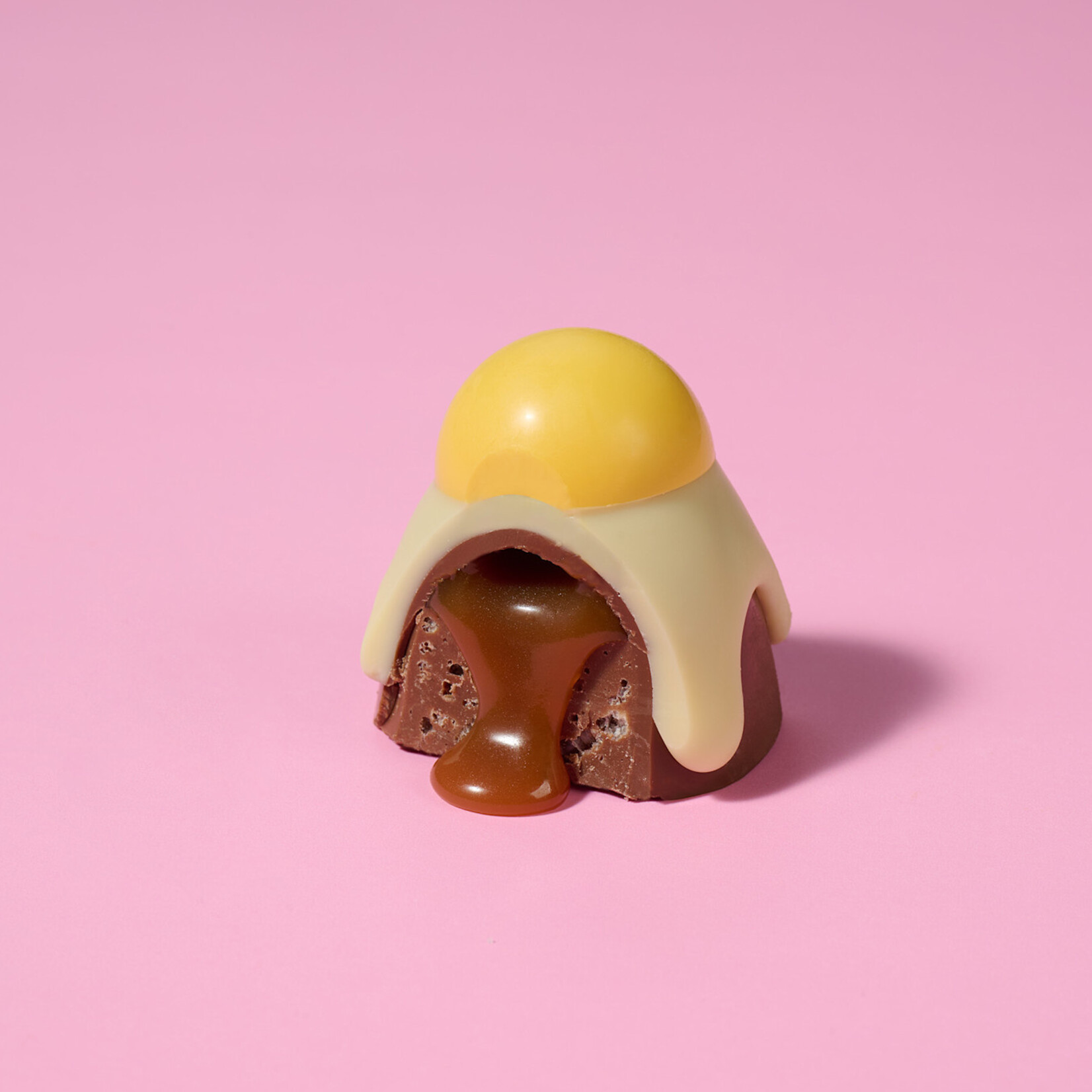 Oeuf coulant au caramel