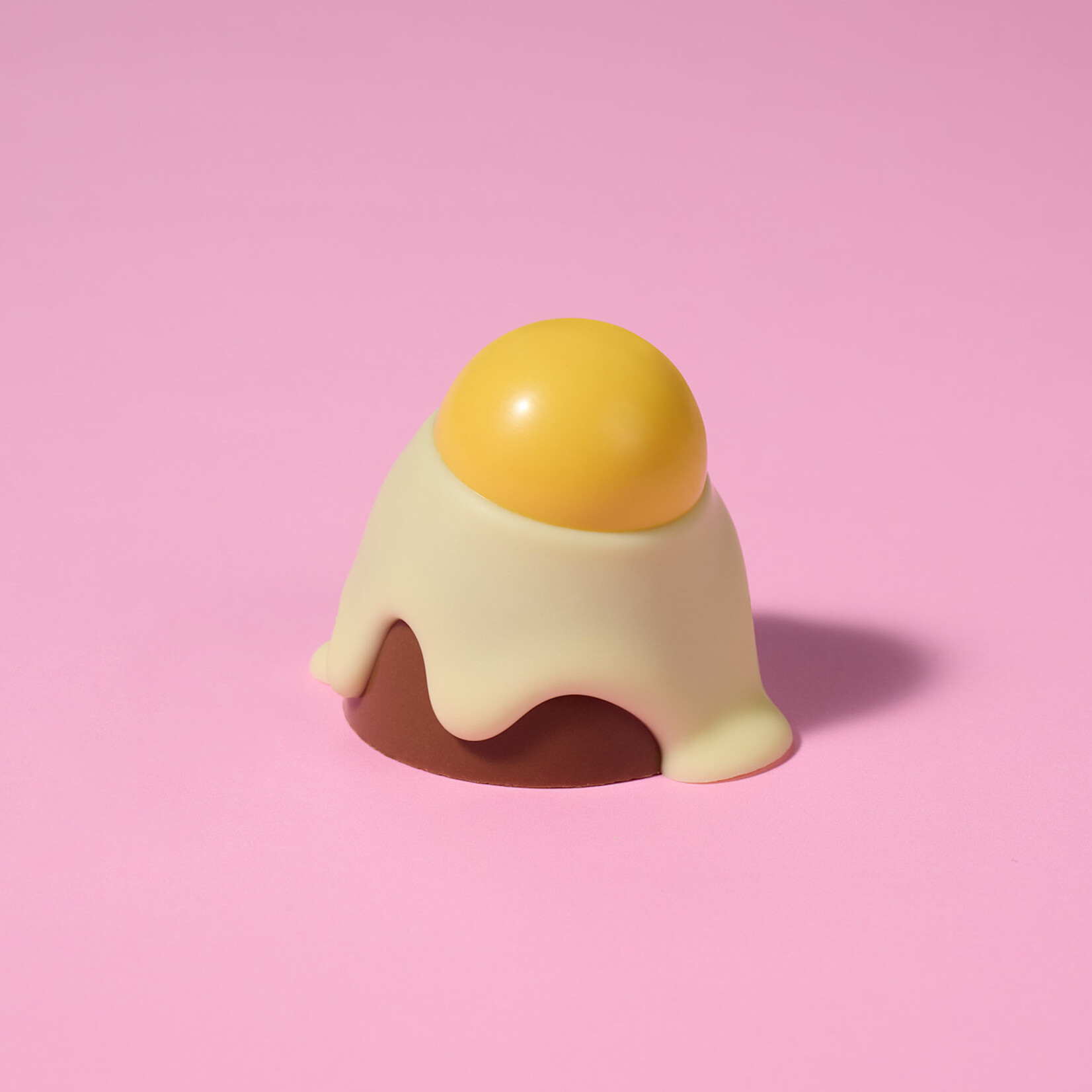 Oeuf coulant au caramel