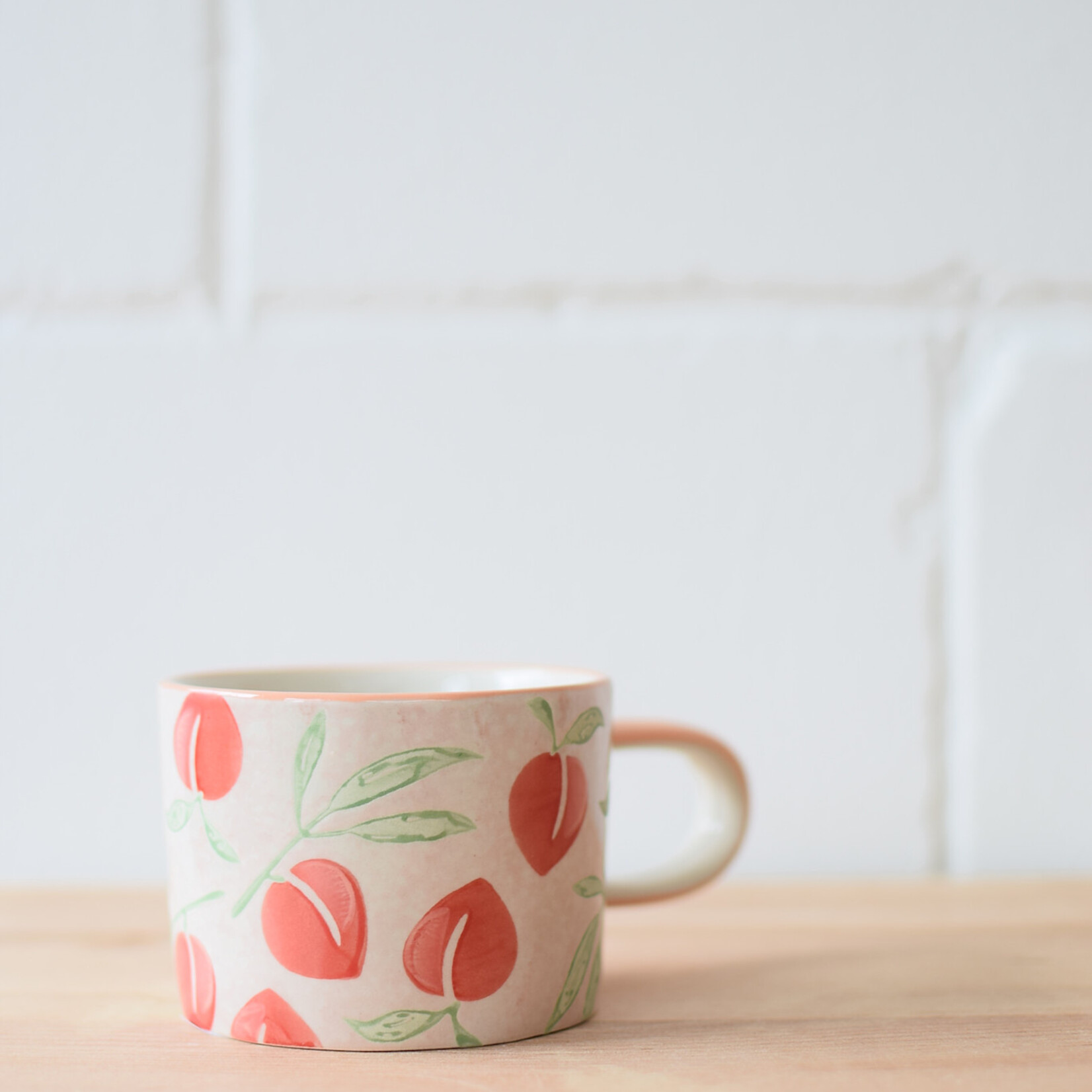 Vintage Garden Peach Mug