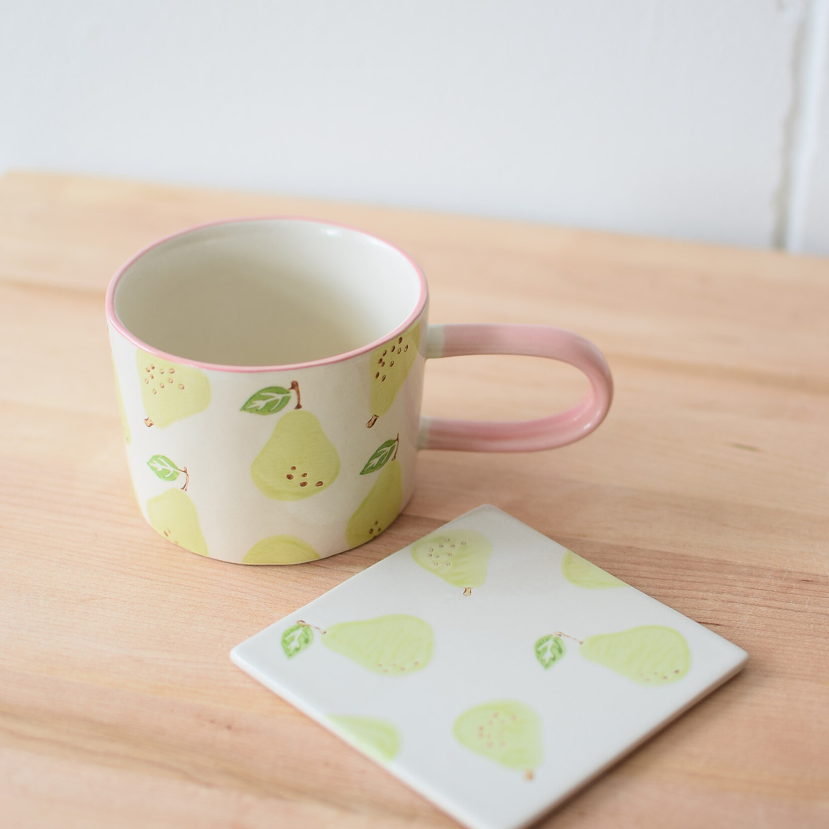 Sous-verre Vintage Garden Poires