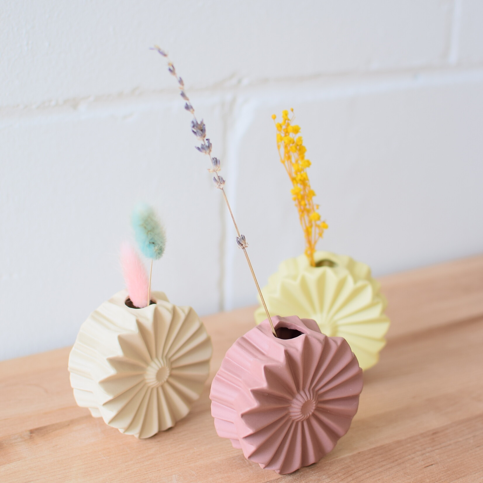 Rosette Flower Vase