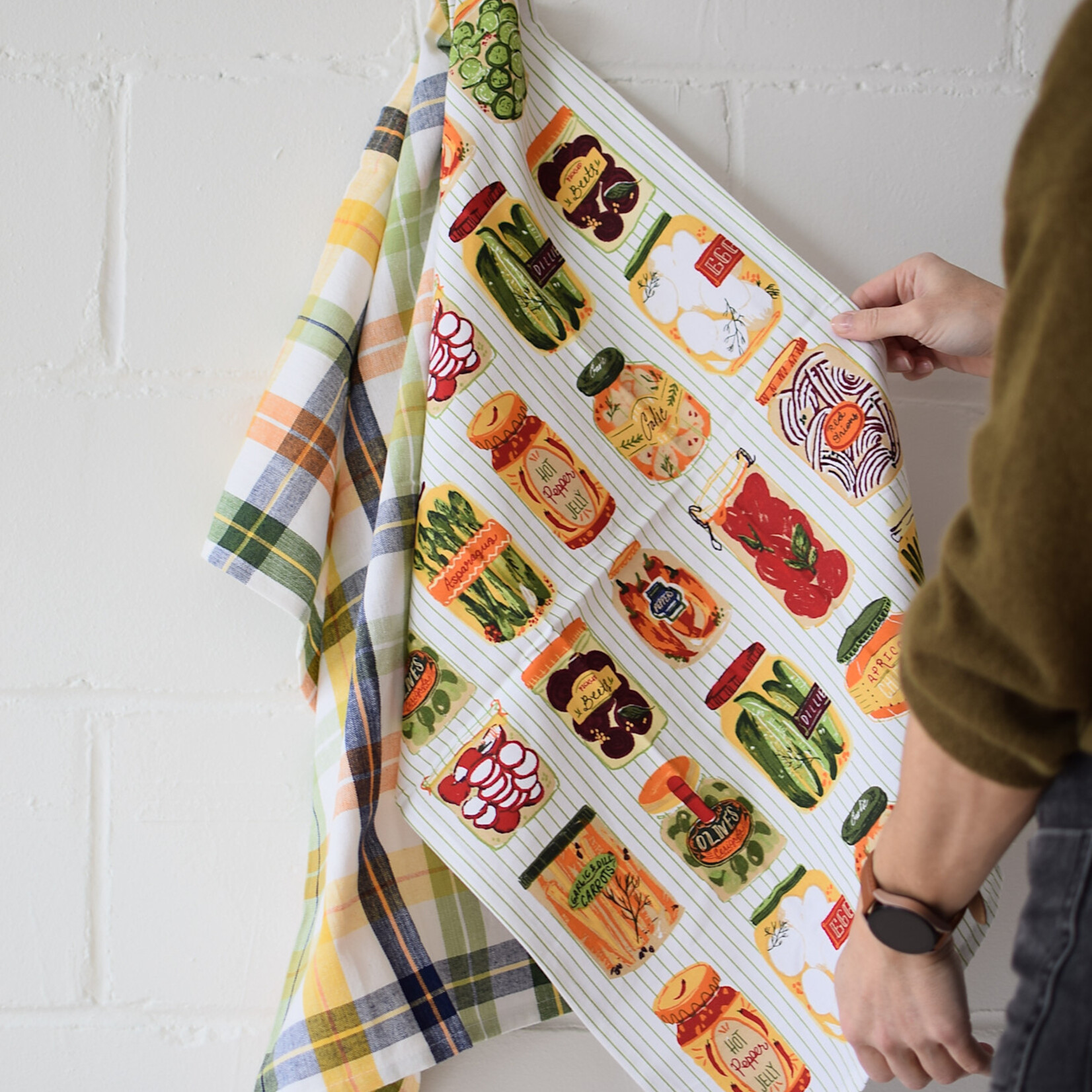 Pickling linen duo