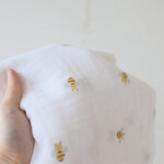 Couverture à langer - Abeille
