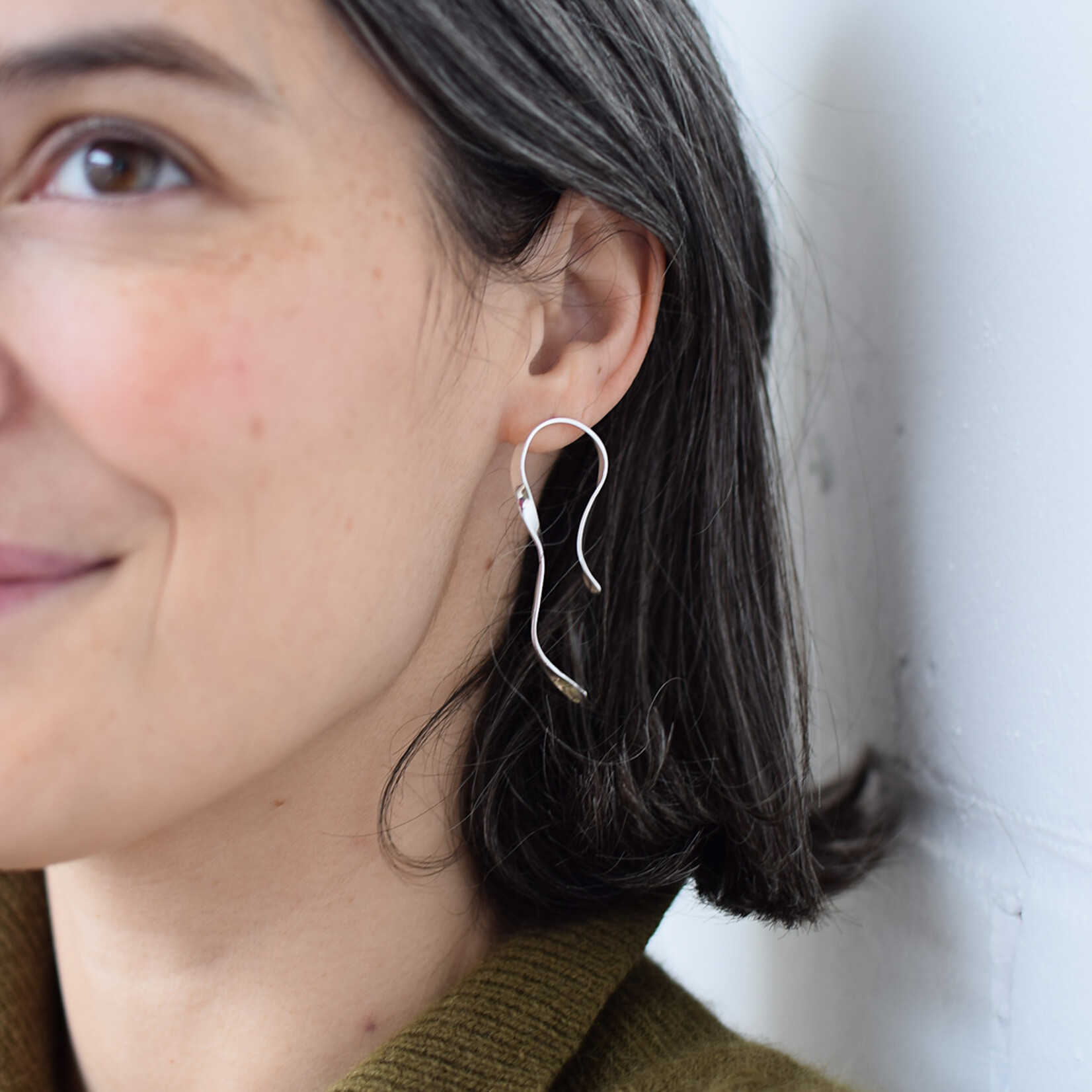 Boucles d'oreilles Raquel Argent