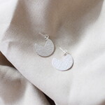 Boucles d'oreilles cercle ouvert argent