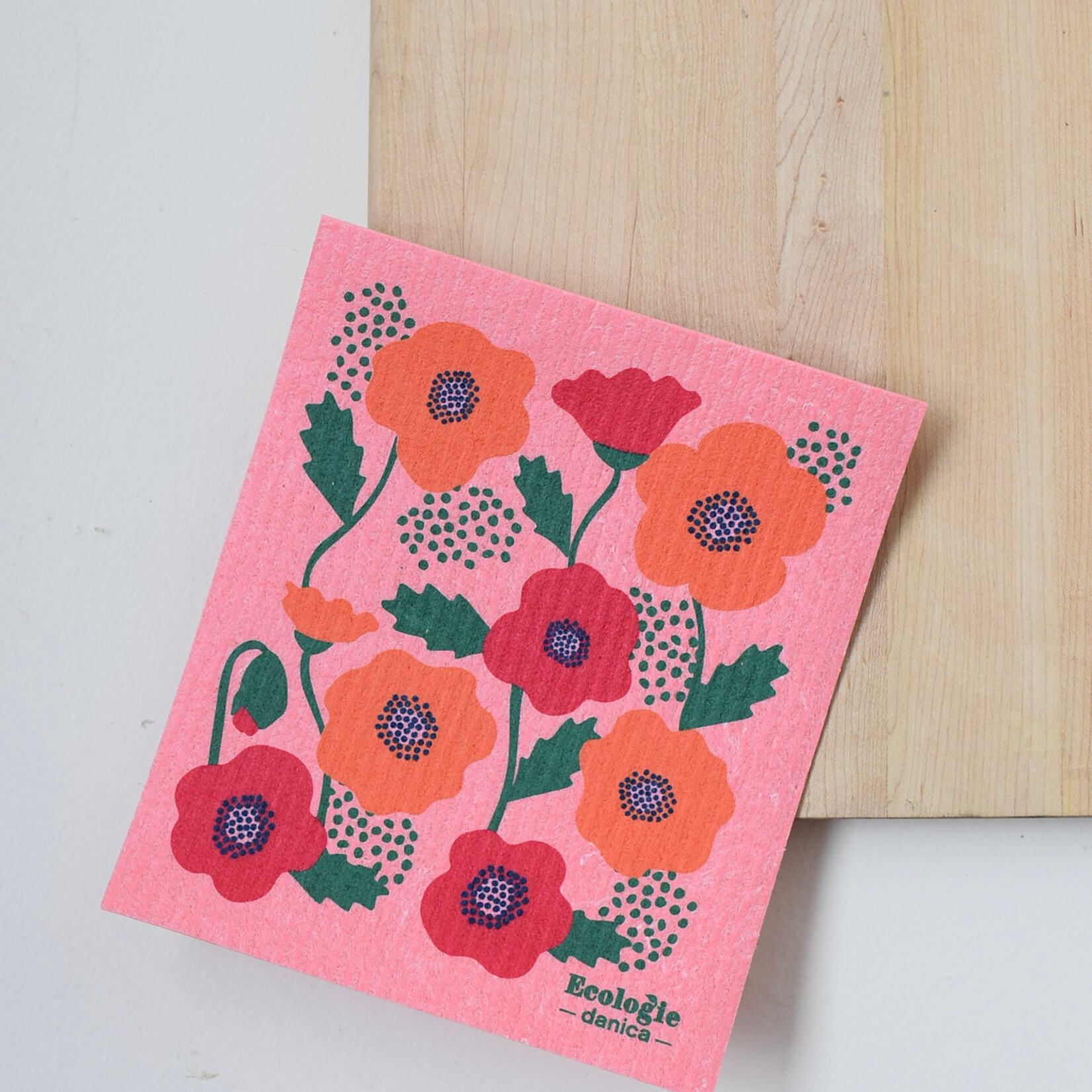 Lingette suédoise - Coquelicots
