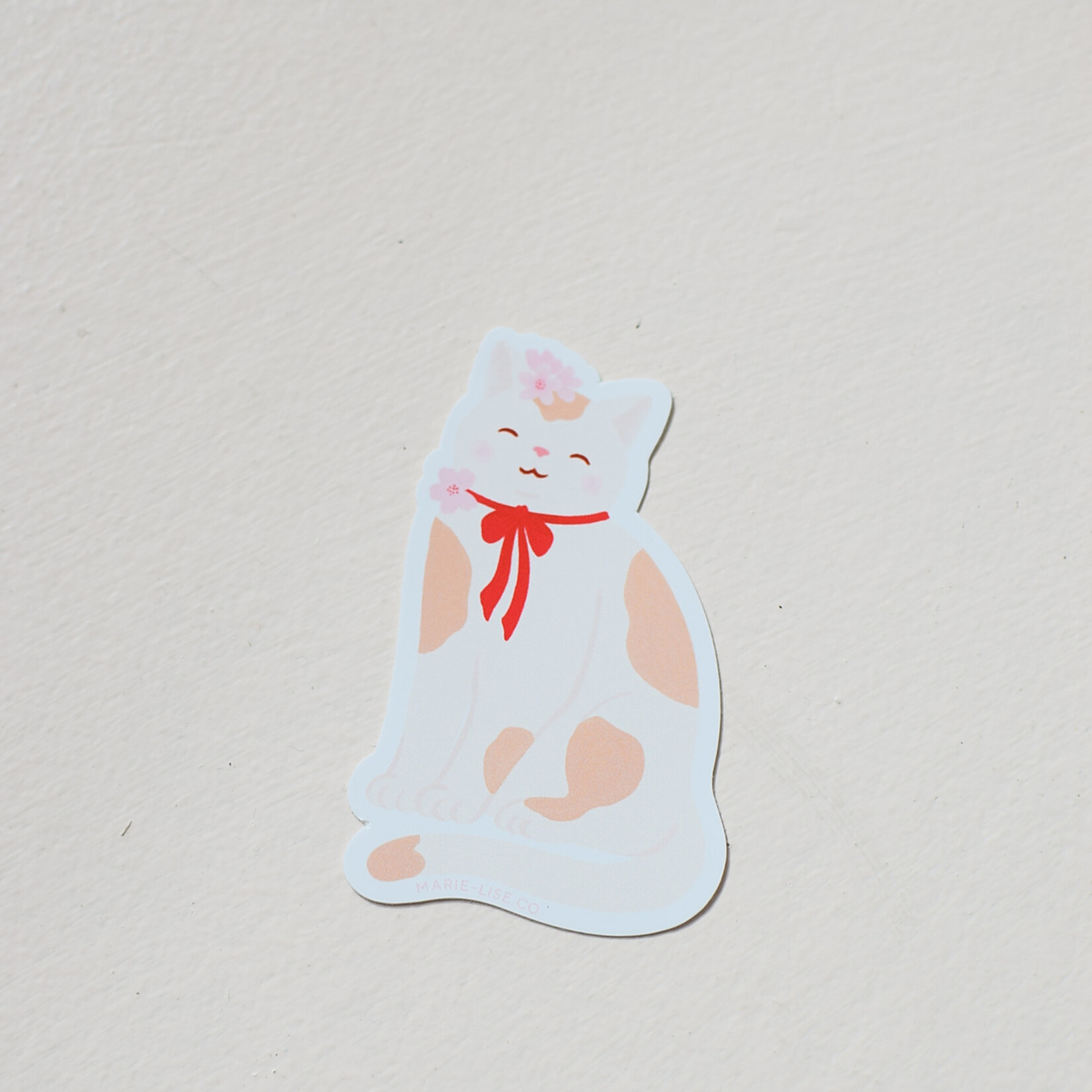 Sticker - Chat et sakuras