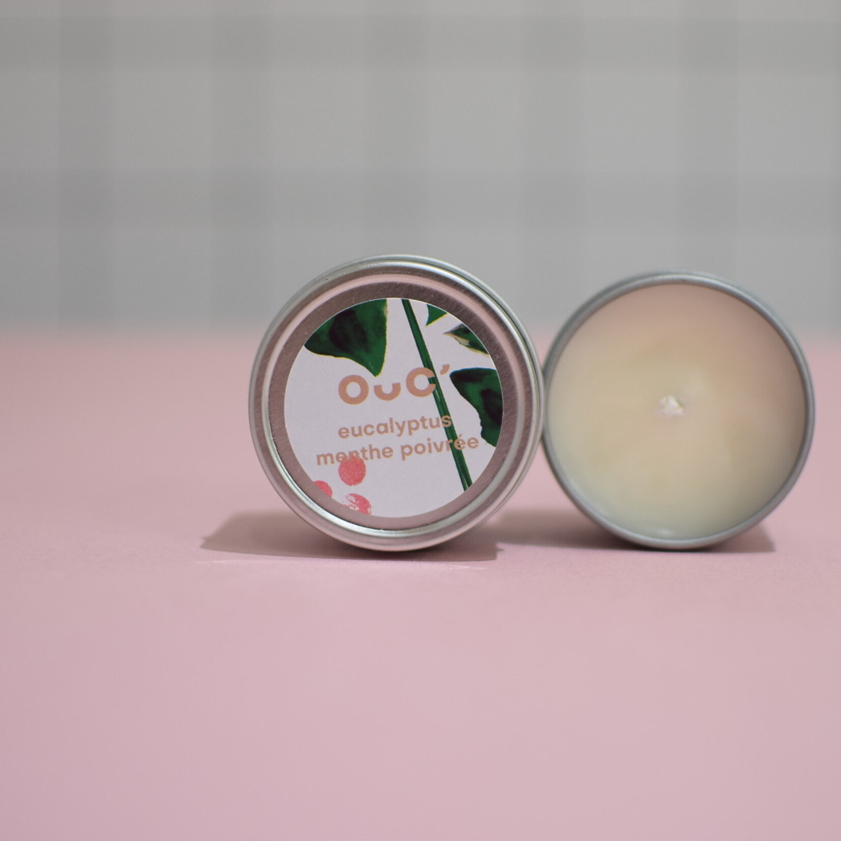 Peppermint - eucalyptus candle