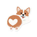 Sticker Corgi Butt