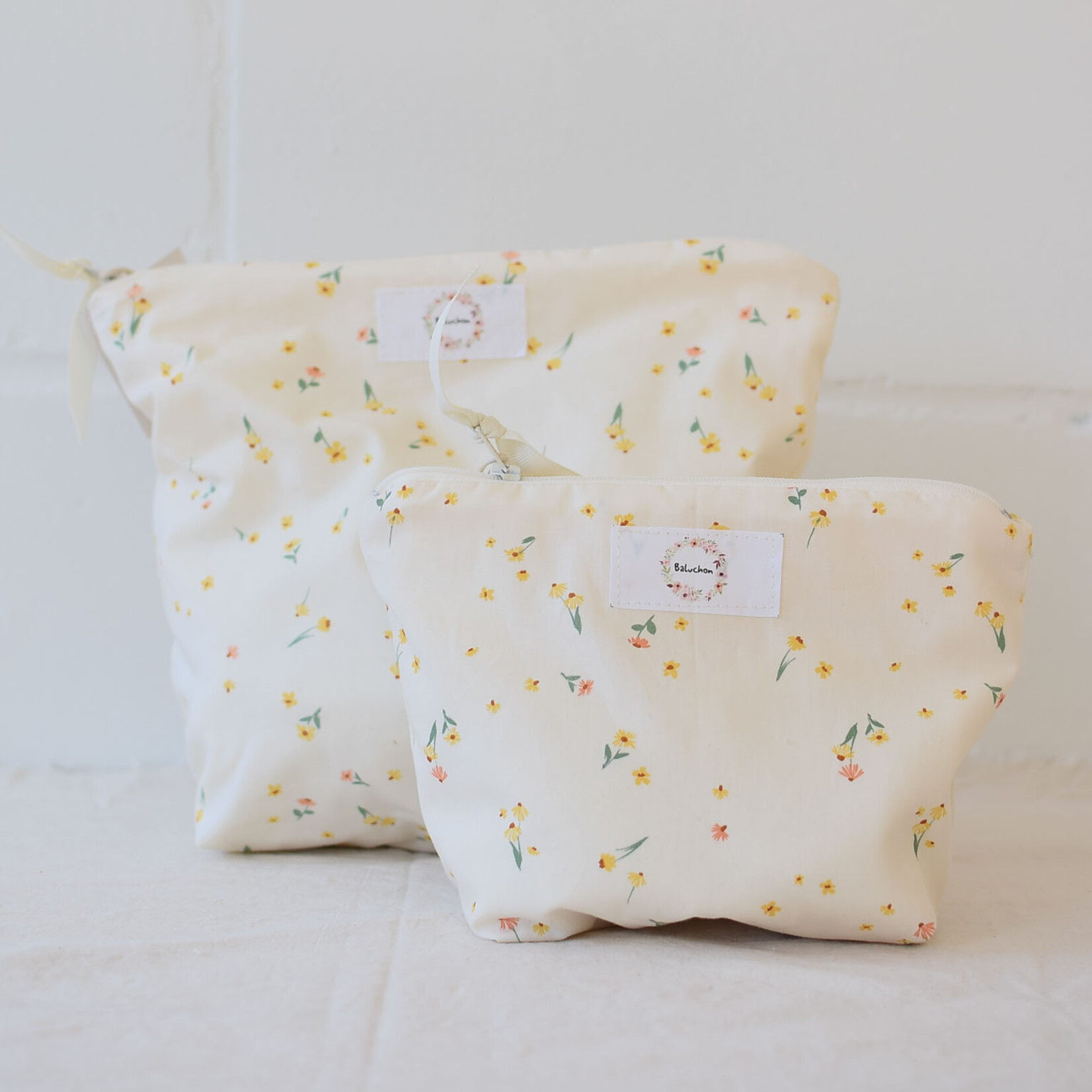Trousse Fleurs jaunes