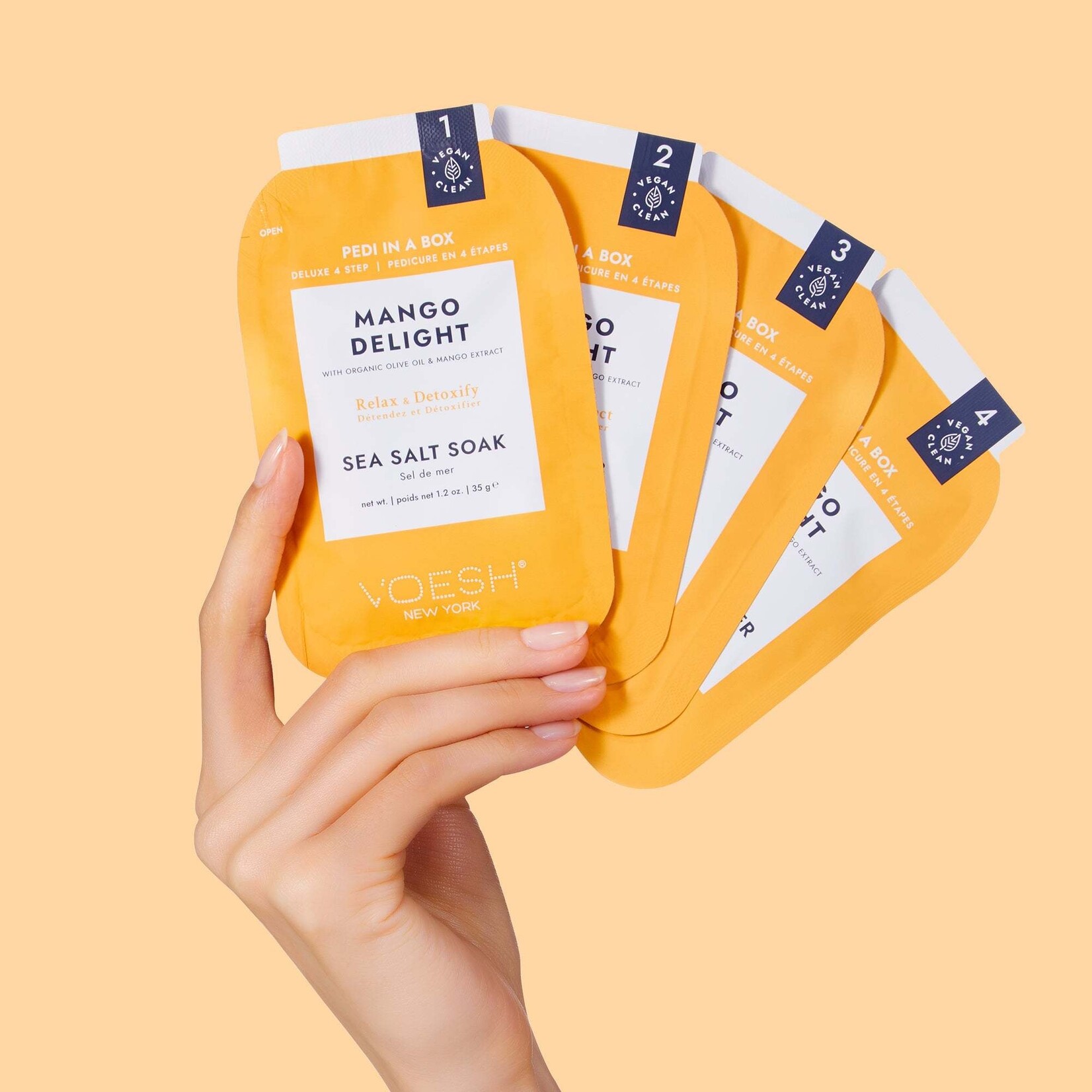 Kit SPA Pieds - Tangerine