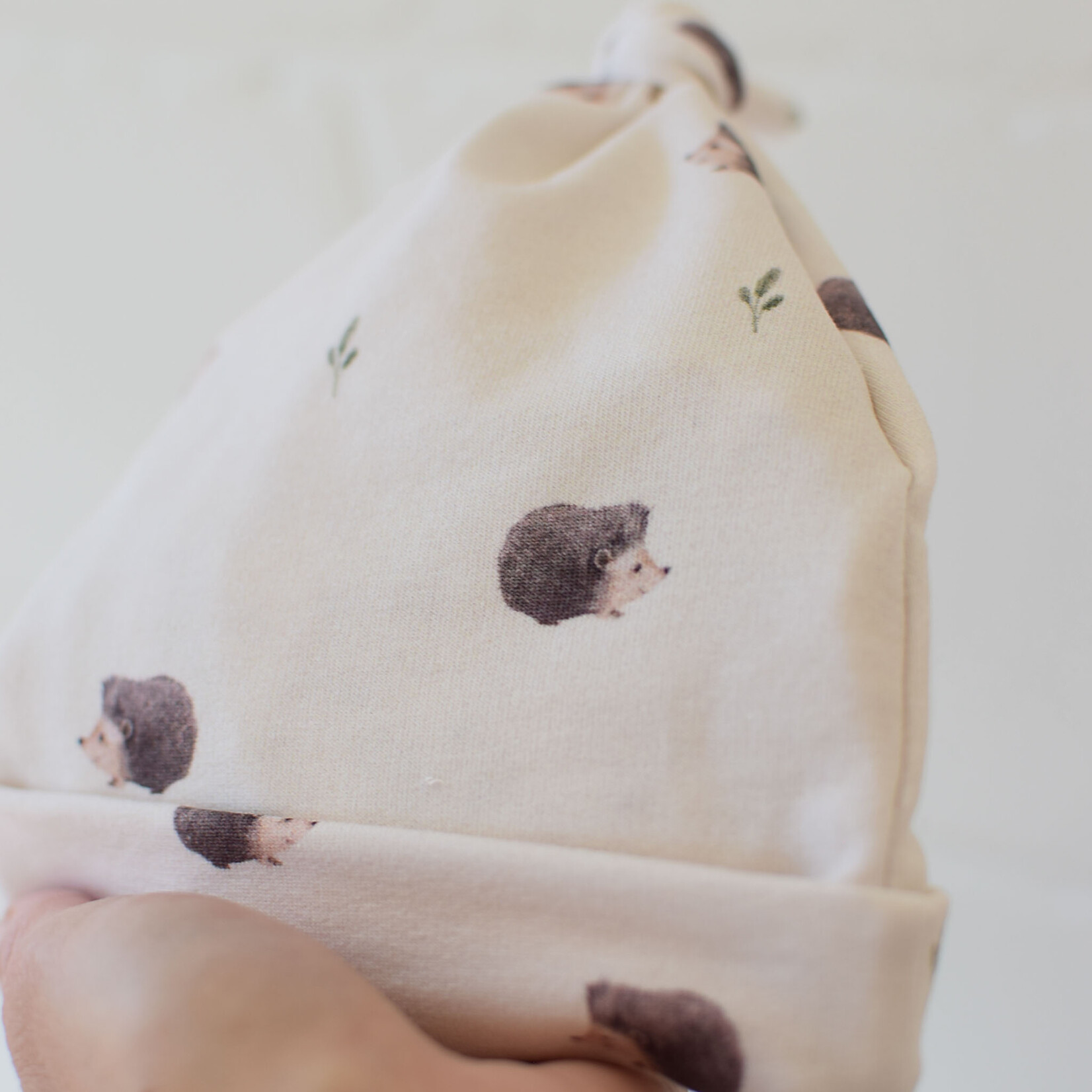 Bonnet nouveau né Hérissons
