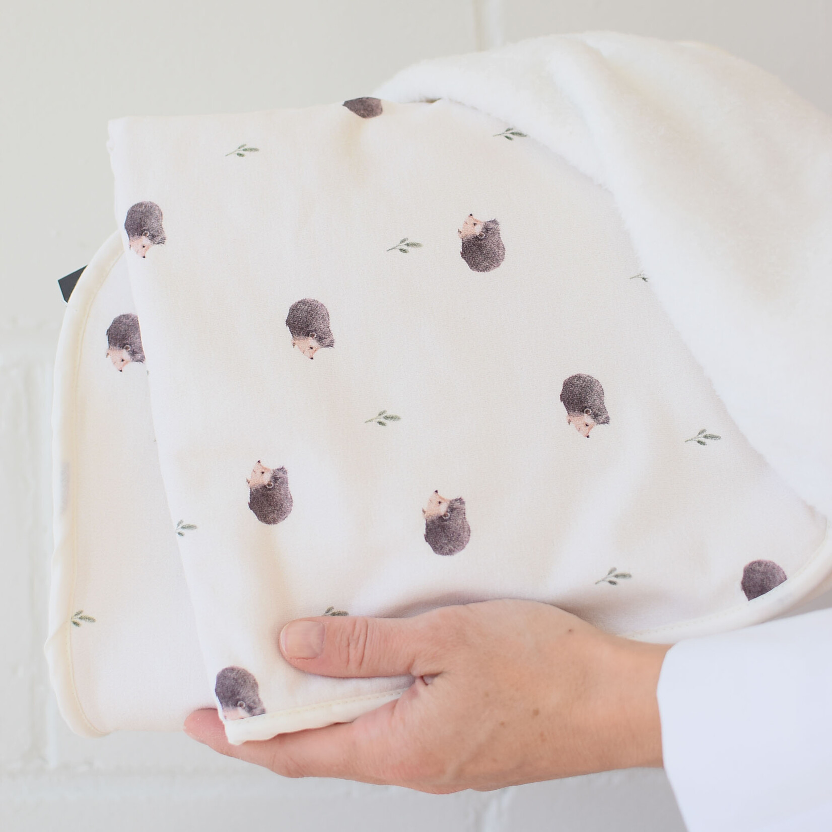 Fluffy blanket - Hedgehogs