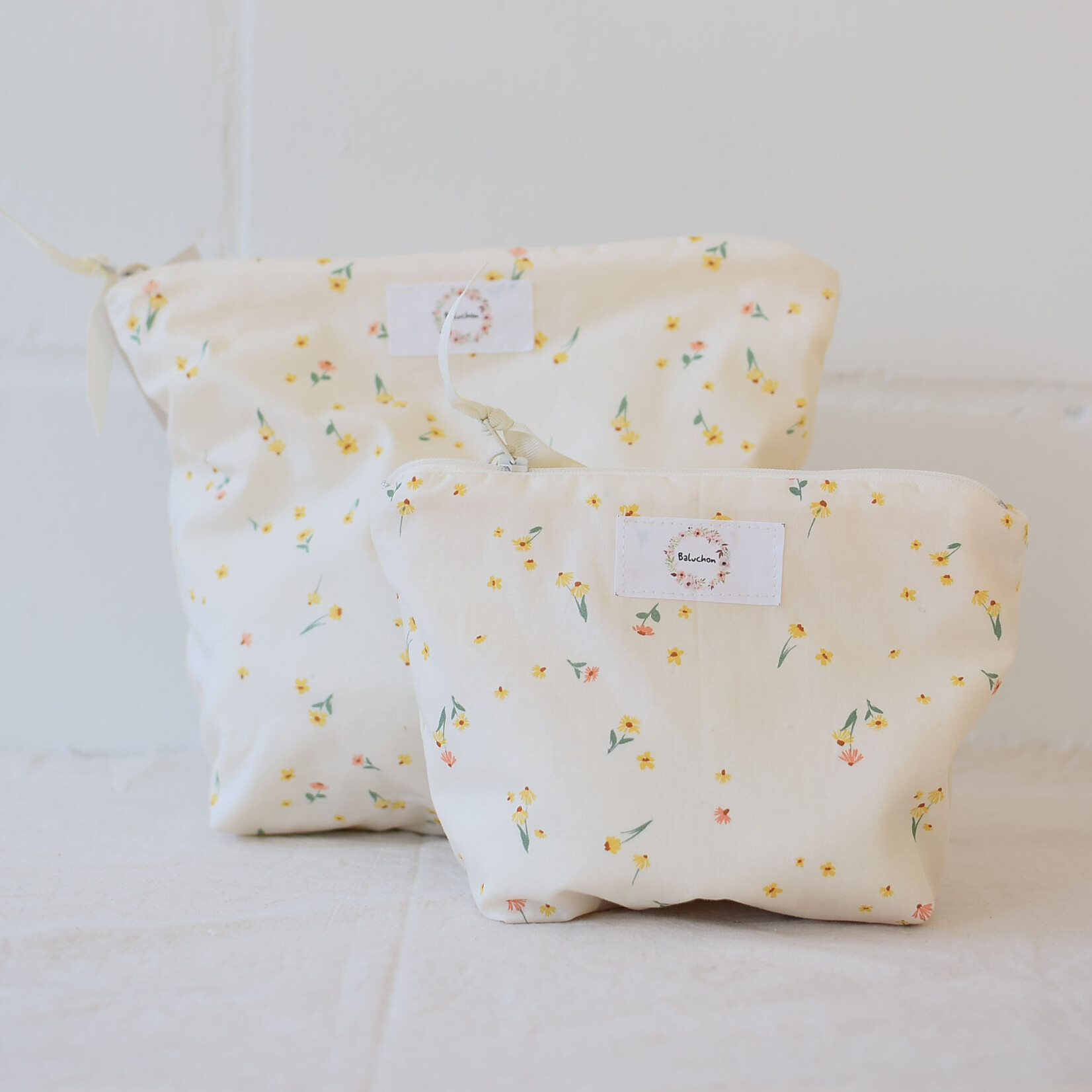 Trousse Fleurs jaunes